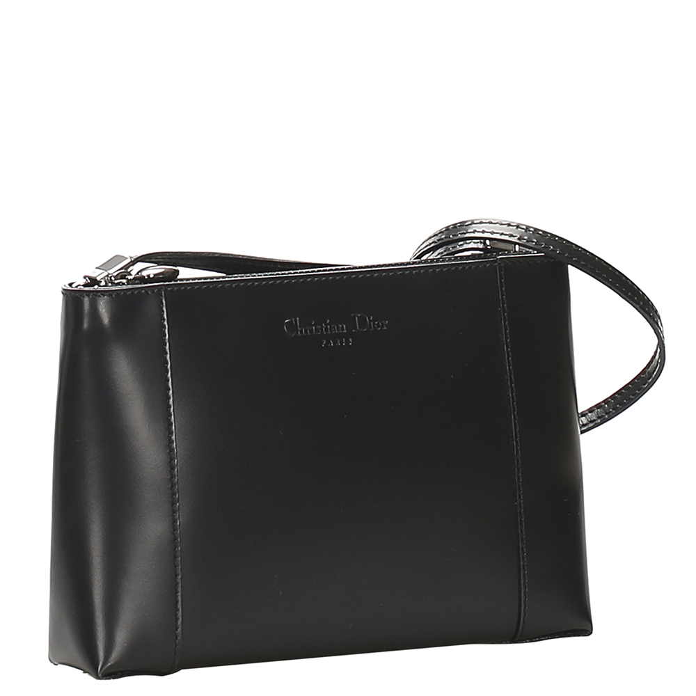 

Dior Black Leather Vintage Crossbody Bag