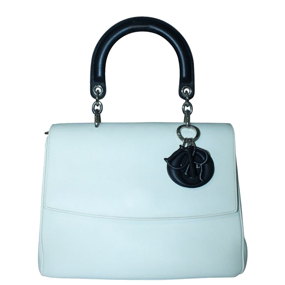 Pre-owned Dior Top Handle Flap Bag In Multicolor