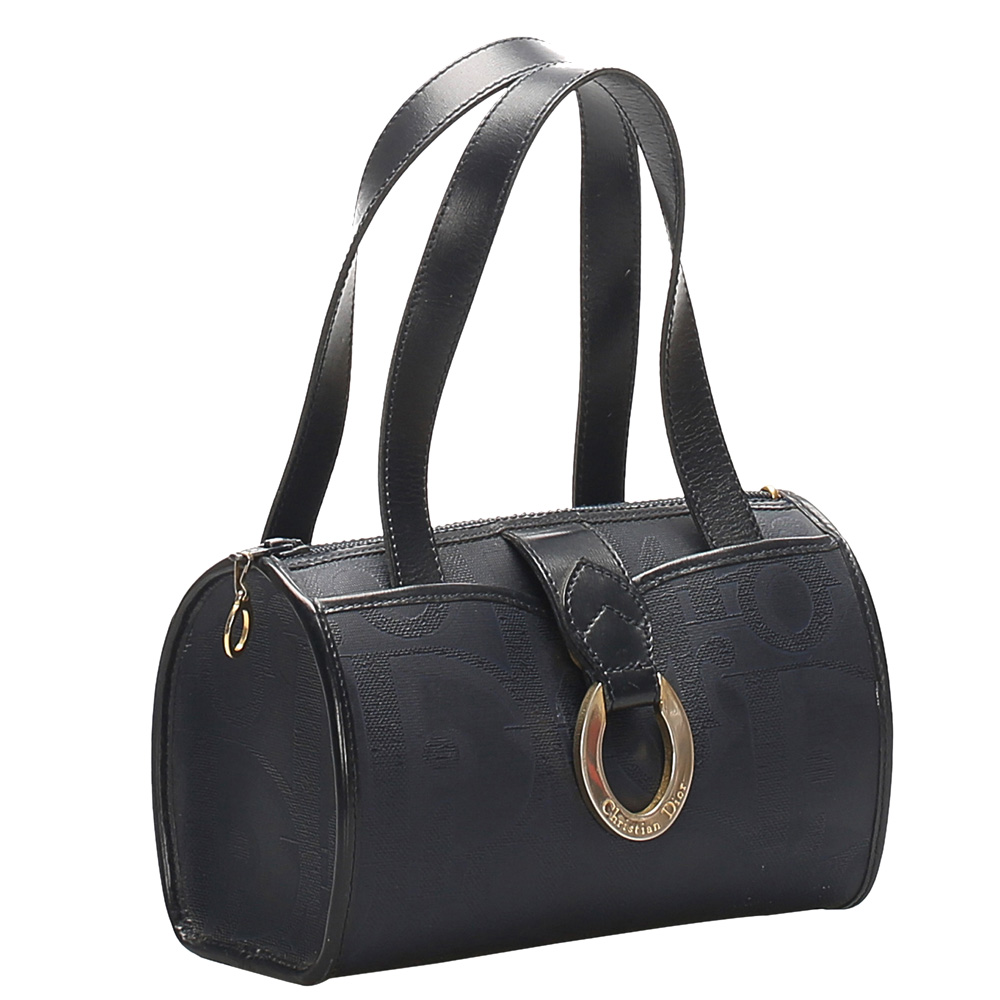 

Dior Blue/Navy Blue Oblique PVC Shoulder Bag