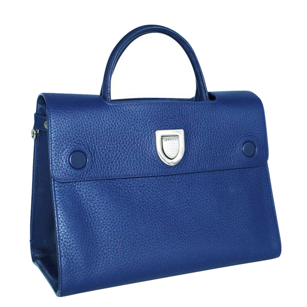 

Dior Blue Leather Diorever  Bag