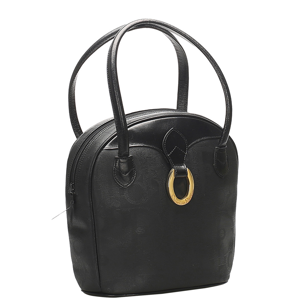 

Dior Black Oblique Canvas Shoulder Bag