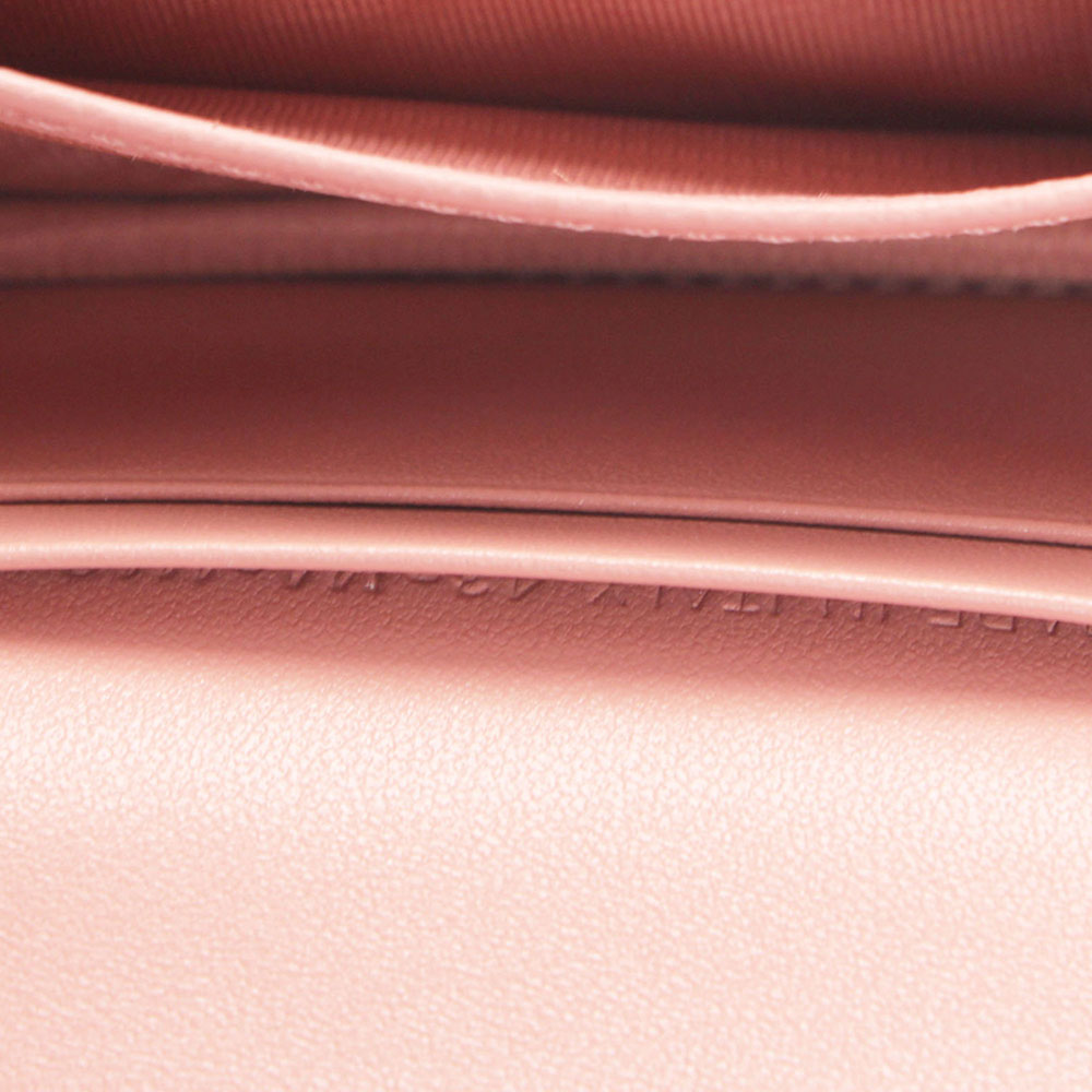 

Dior Pink Leather Saddle Wallet