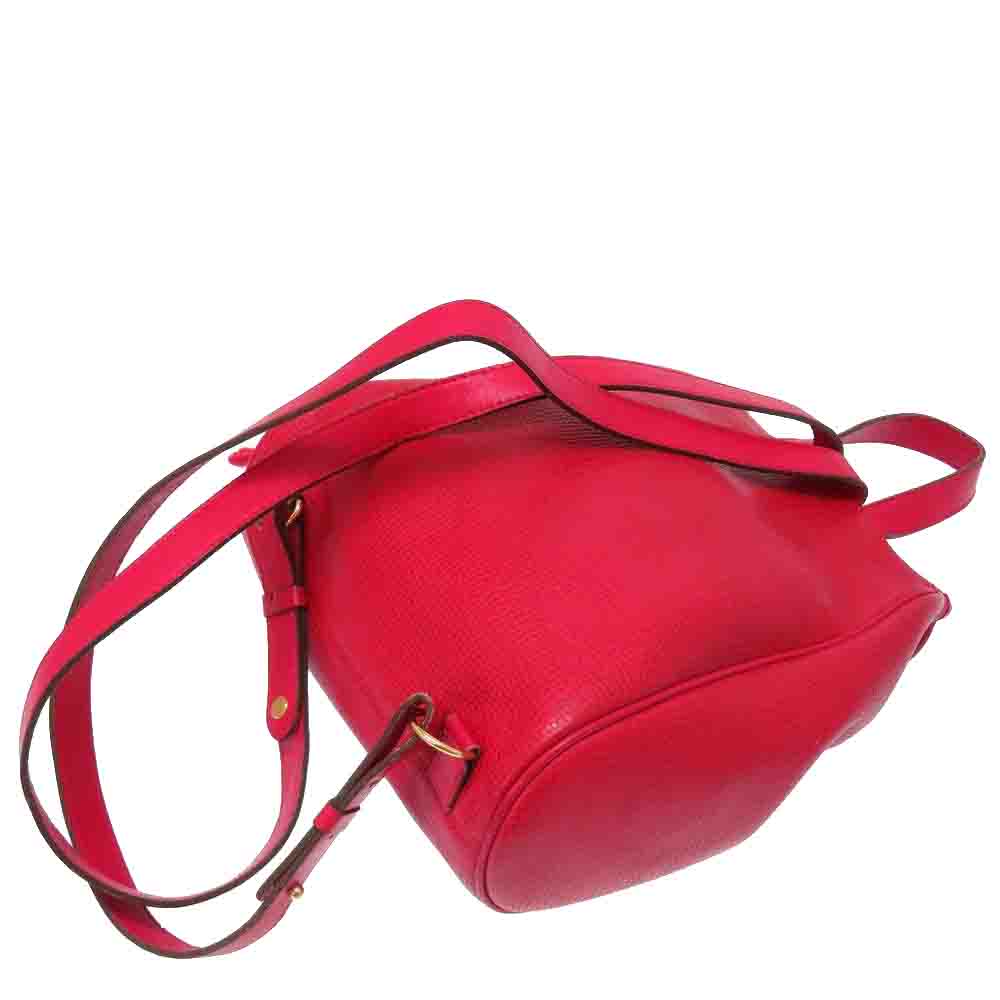 

Christian Dior Red Leather Vintage Backpack