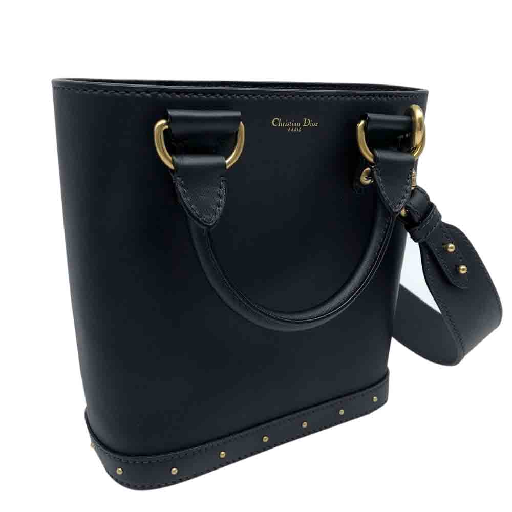 

Dior Blue Leather Shoulder Bag
