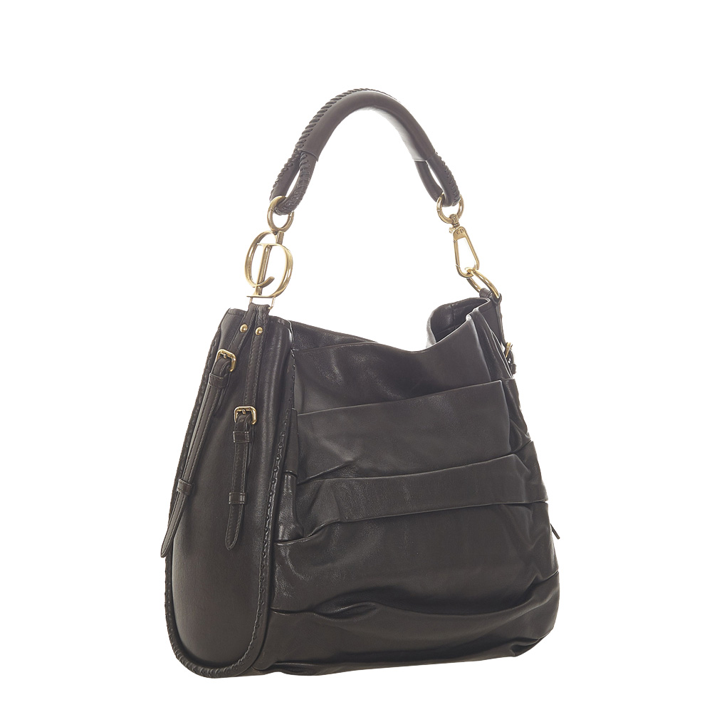 

Dior Black Leather Shoulder Bag
