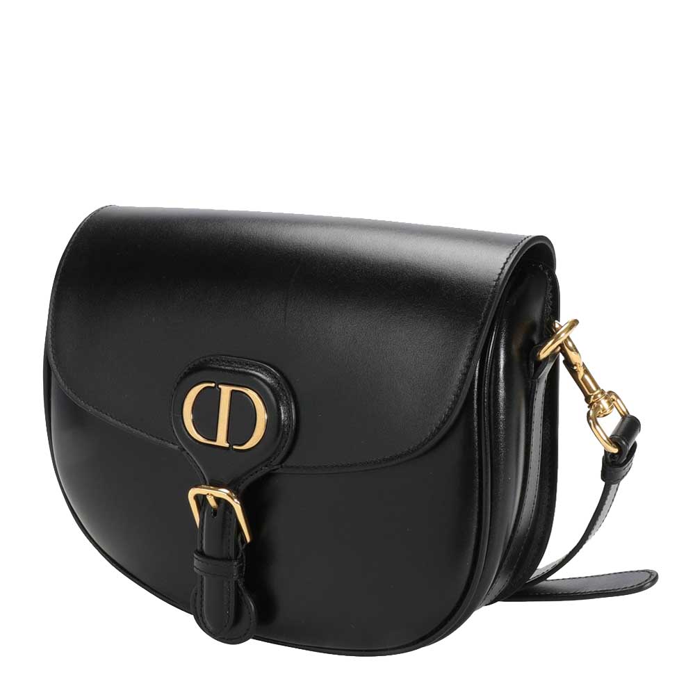 

Dior Black Box Calfskin Leather Medium Bobby Bag