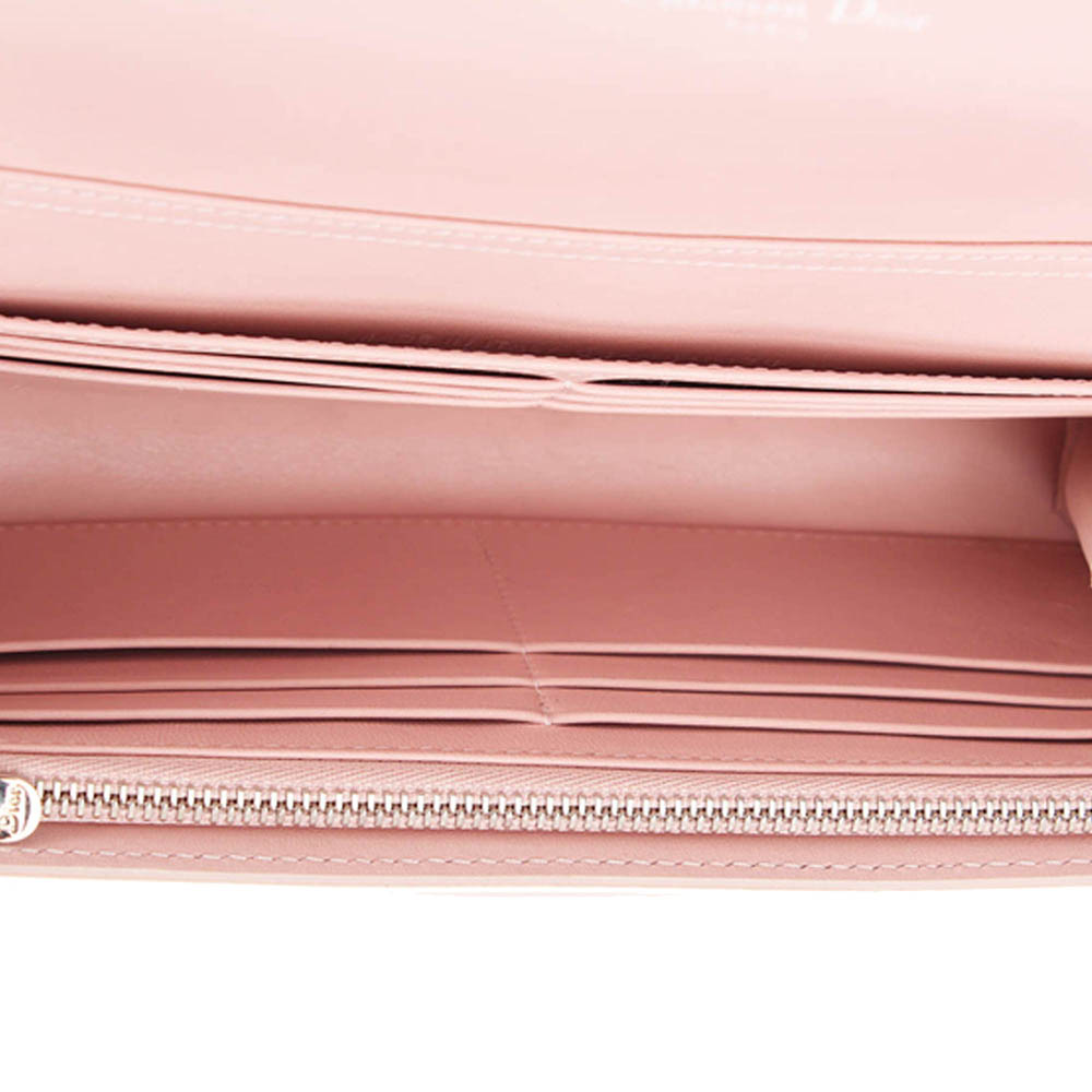 

Dior Pink/Light Pink Leather Diorama Wallet on Chain Bag