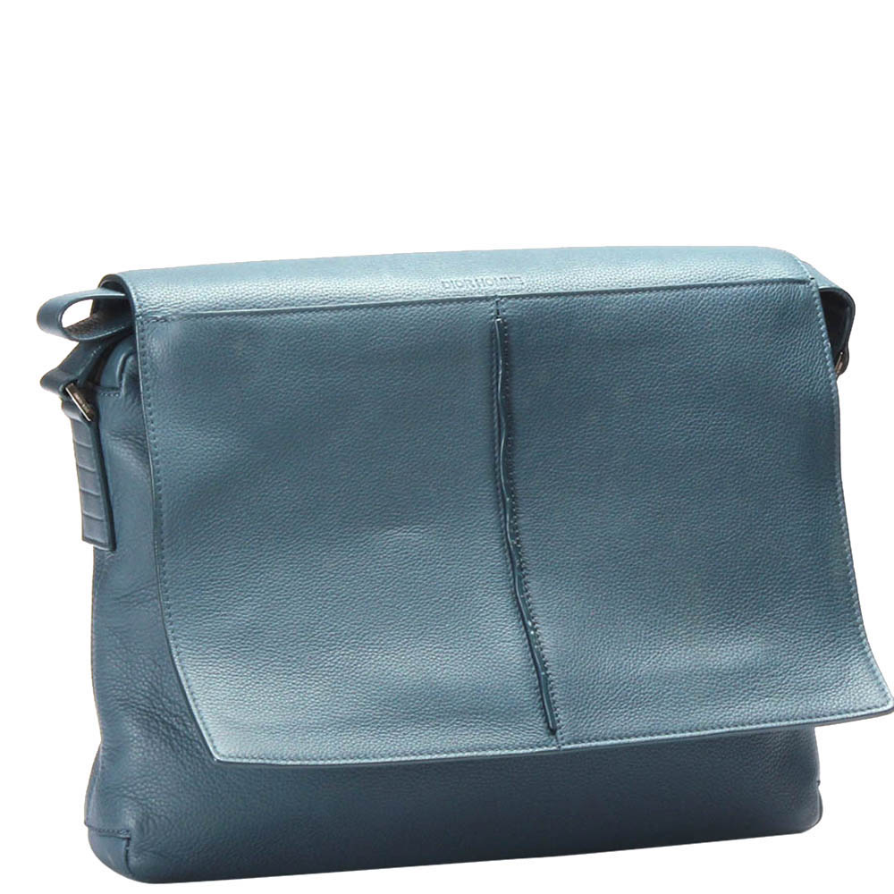 

Dior Blue Leather Shoulder Bag