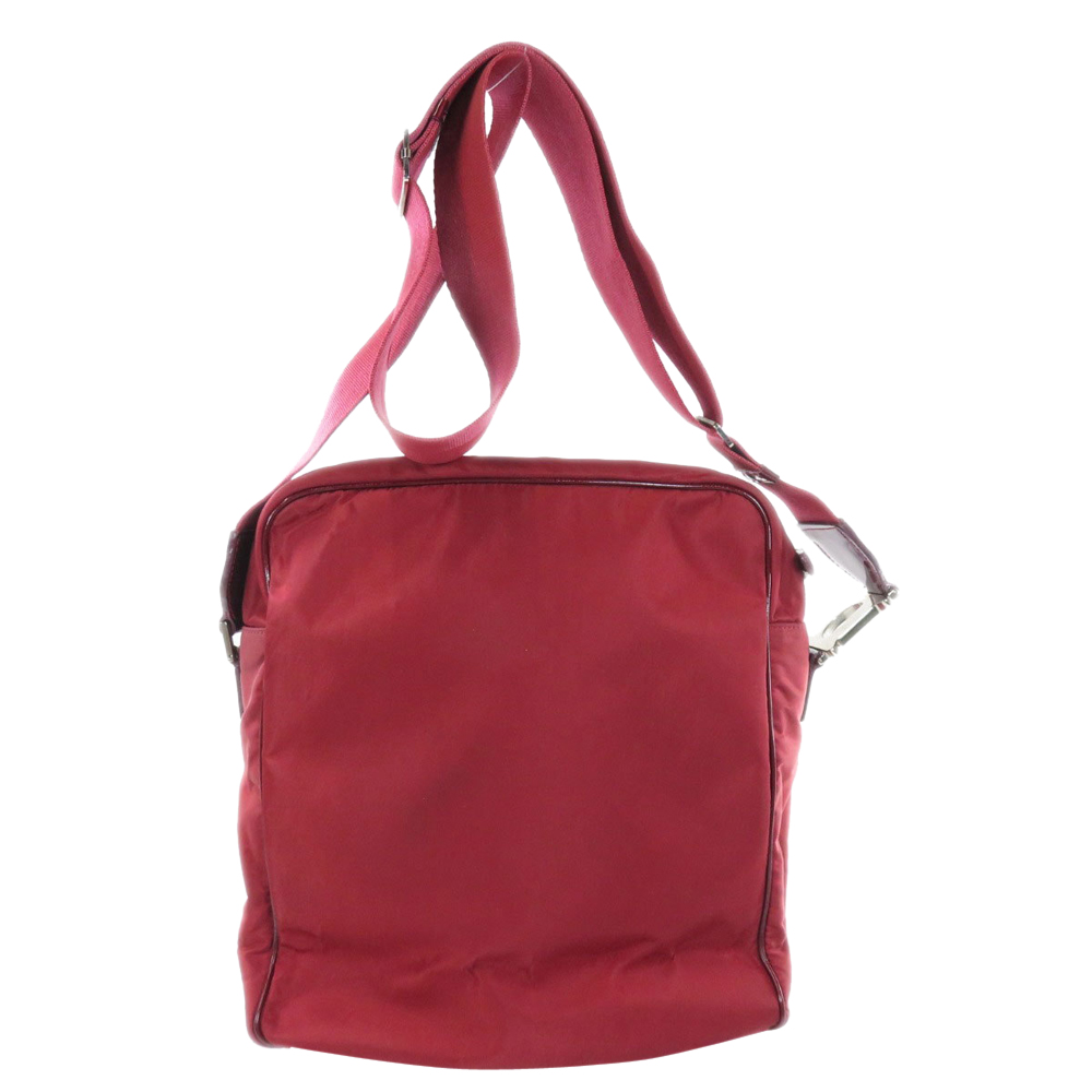 

Dior Red Nylon Trotter Shoulder Bag