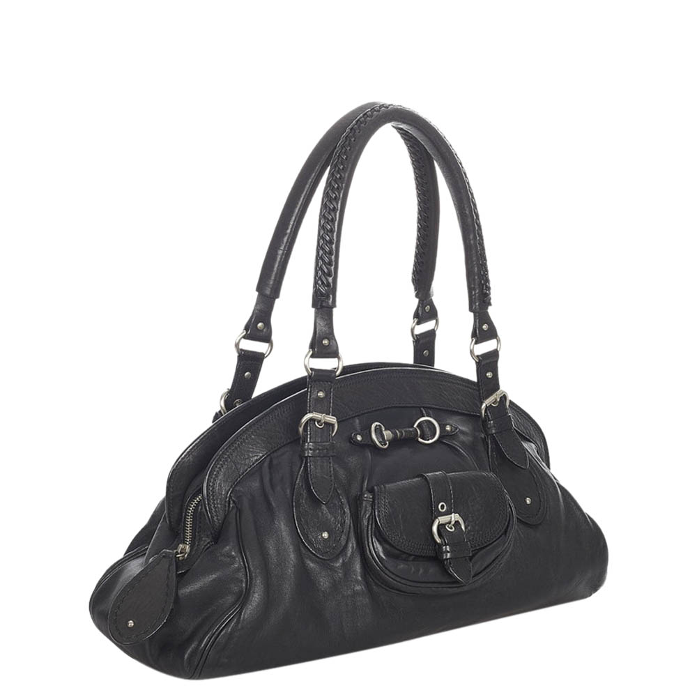 

Dior Black My Dior Frame Leather Vintage Shoulder Bag