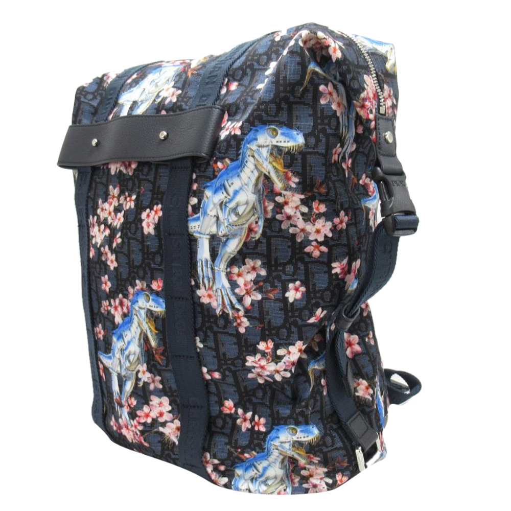 

Dior Blue Oblique Canvas Sorayama Backpack