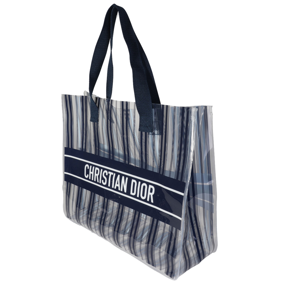 

Dior Blue/White PVC Dioriviera Tote Bag