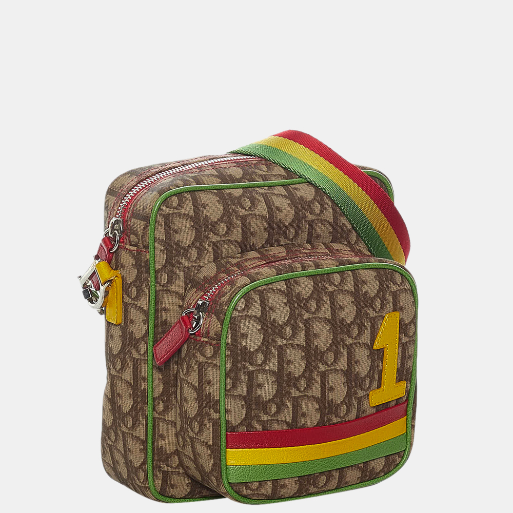 

Dior Brown/MulticolorOblique Rasta Crossbody Bag