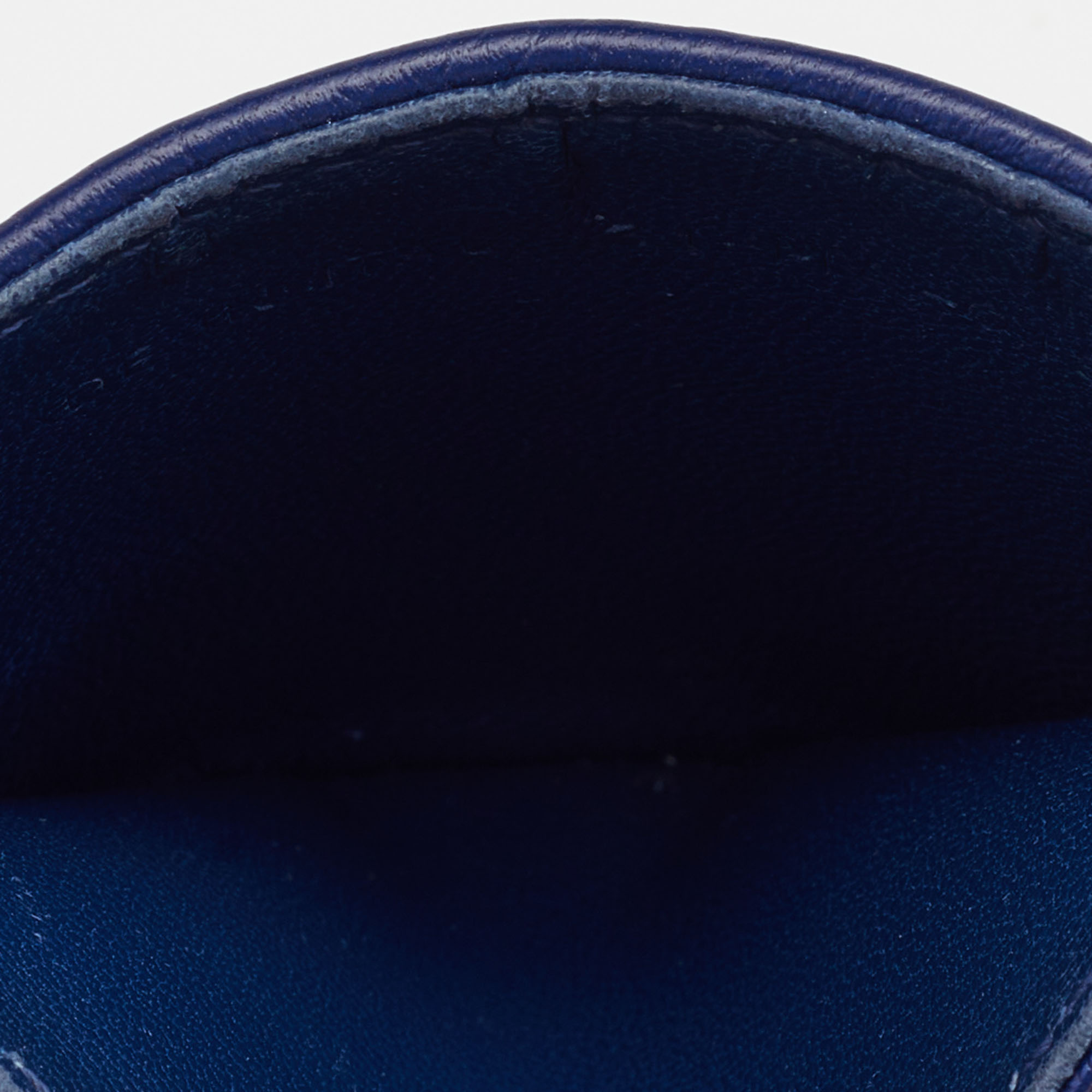 

Dior Blue Leather Diorama Card Holder