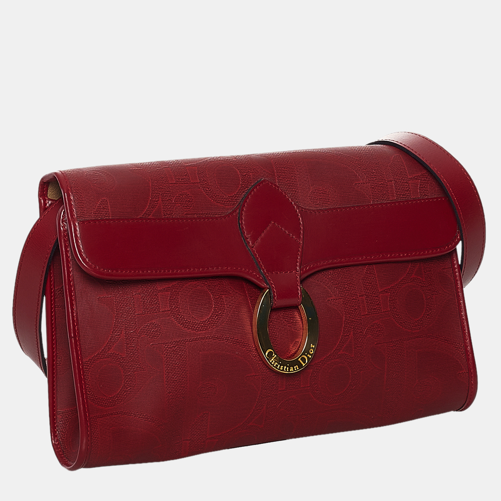 

Dior Red Dior Oblique Crossbody Bag
