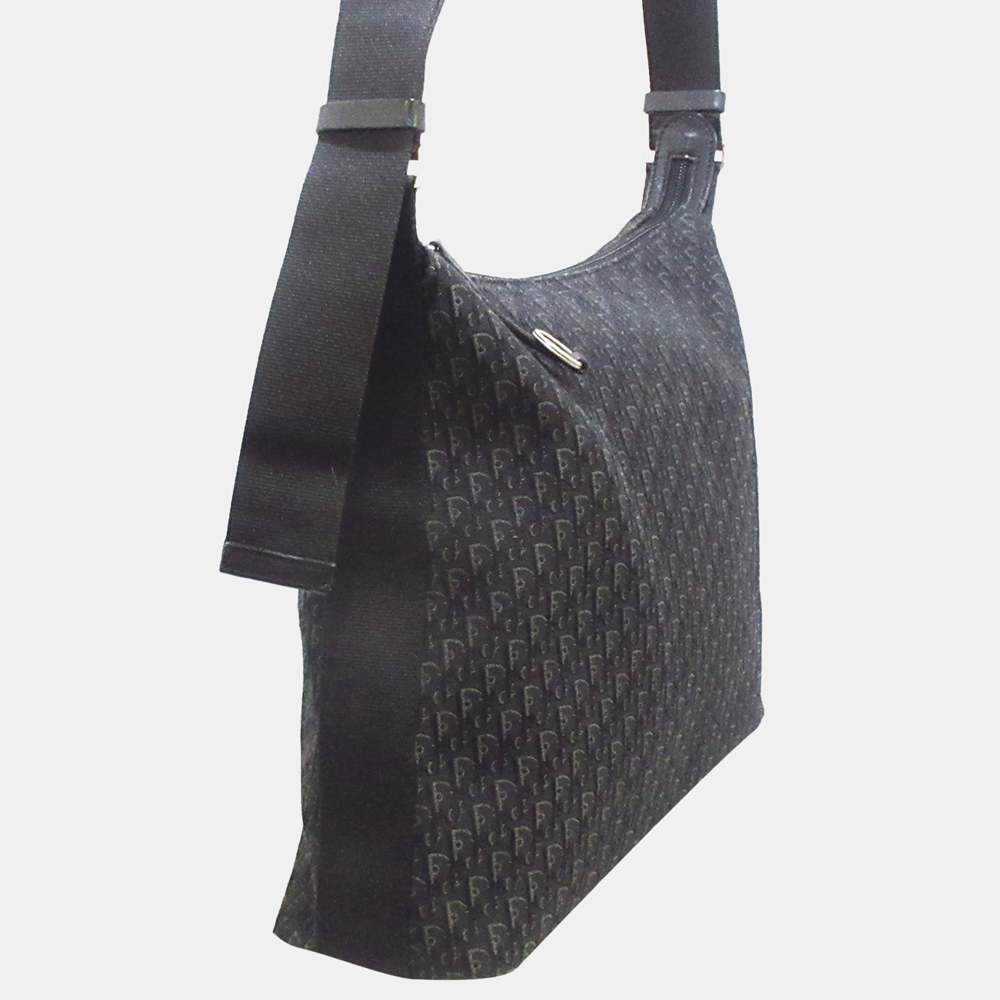 

Dior Black/Grey Dior Oblique Canvas Crossbody Bag