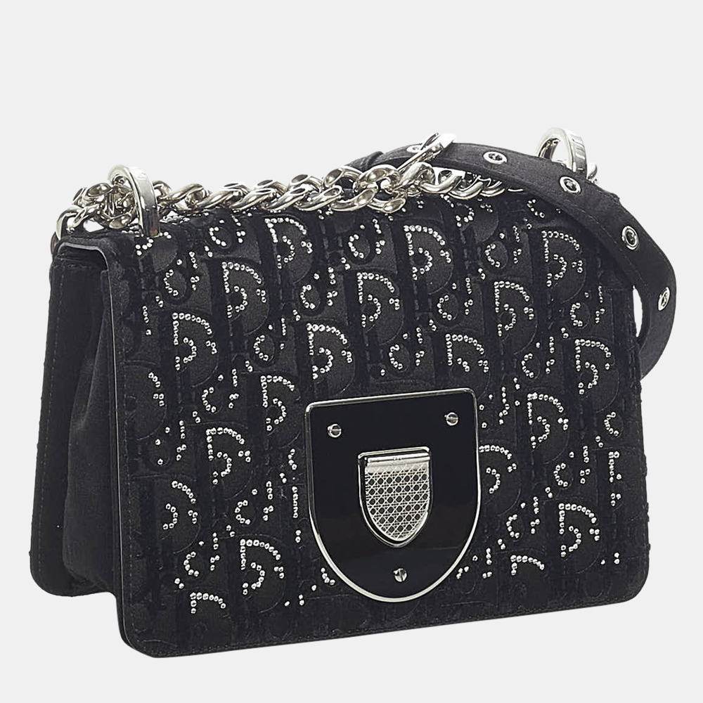 

Dior Black/White Diorama Club Bag