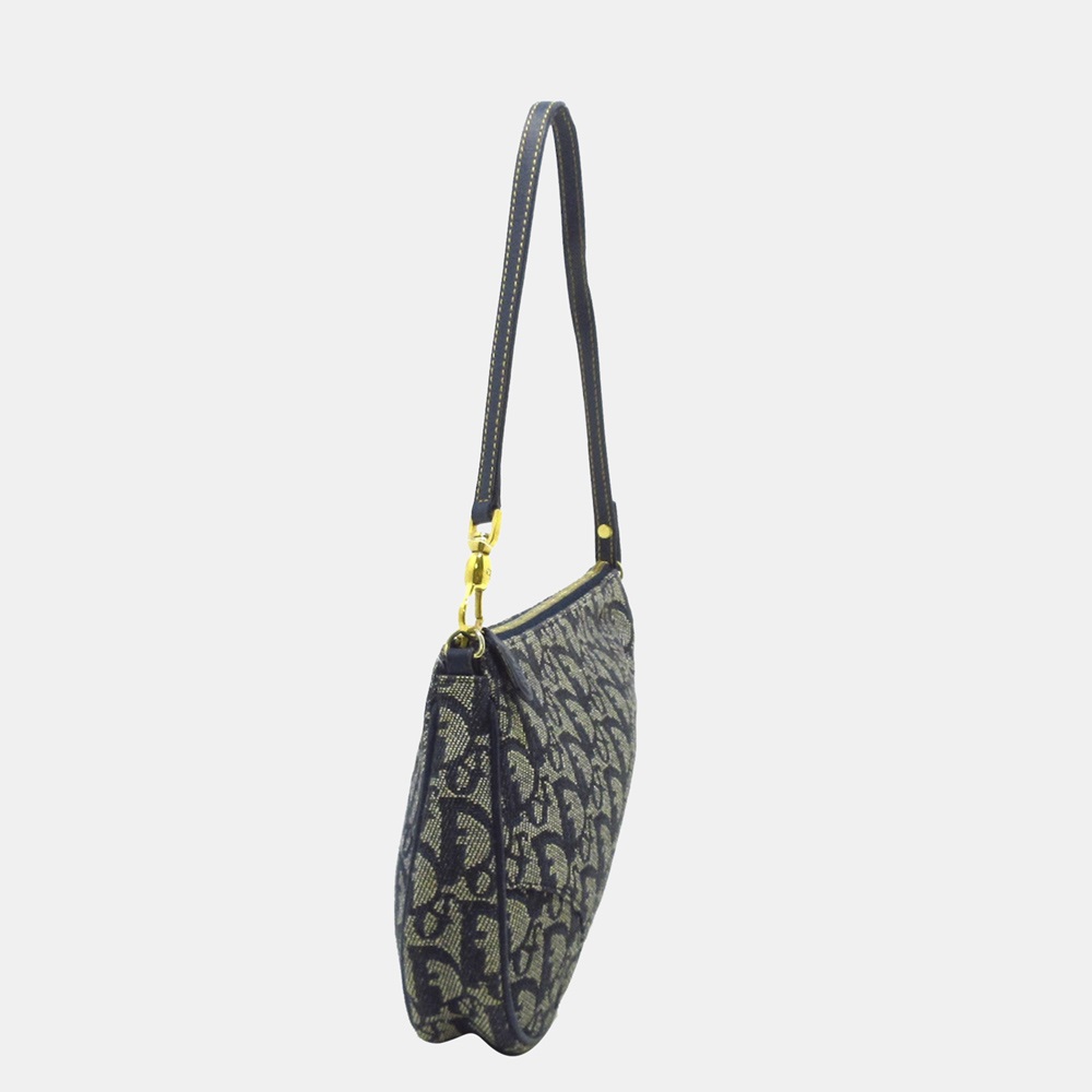 

Dior Blue/Navy Blue Dior Oblique Mini Saddle