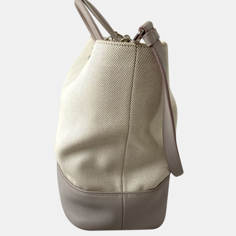 

Dior Beige Leather Nappy Diaper Bag