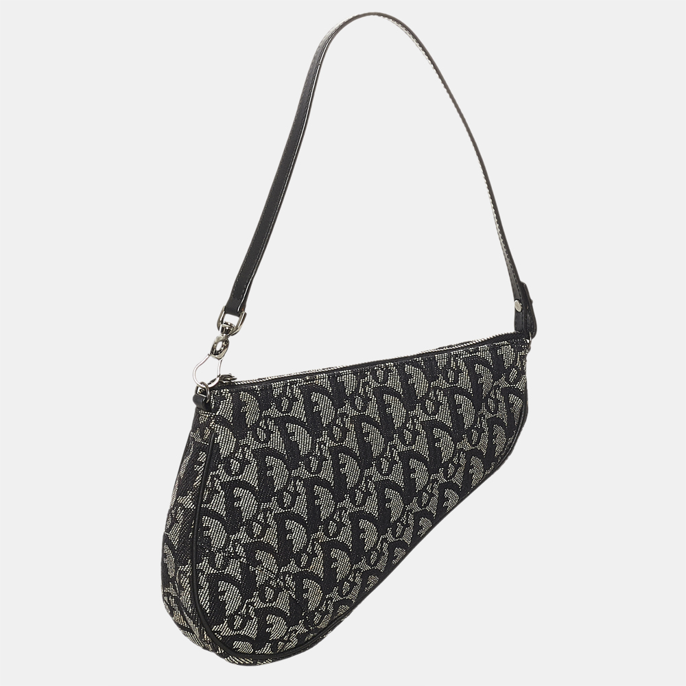 

Dior Black Dior Oblique Mini Saddle