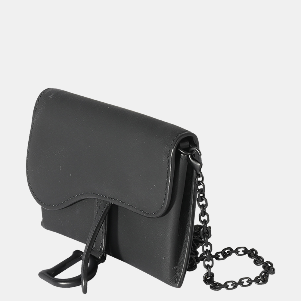 

Dior Black Ultra Matte Calfskin Saddle Belt Bag
