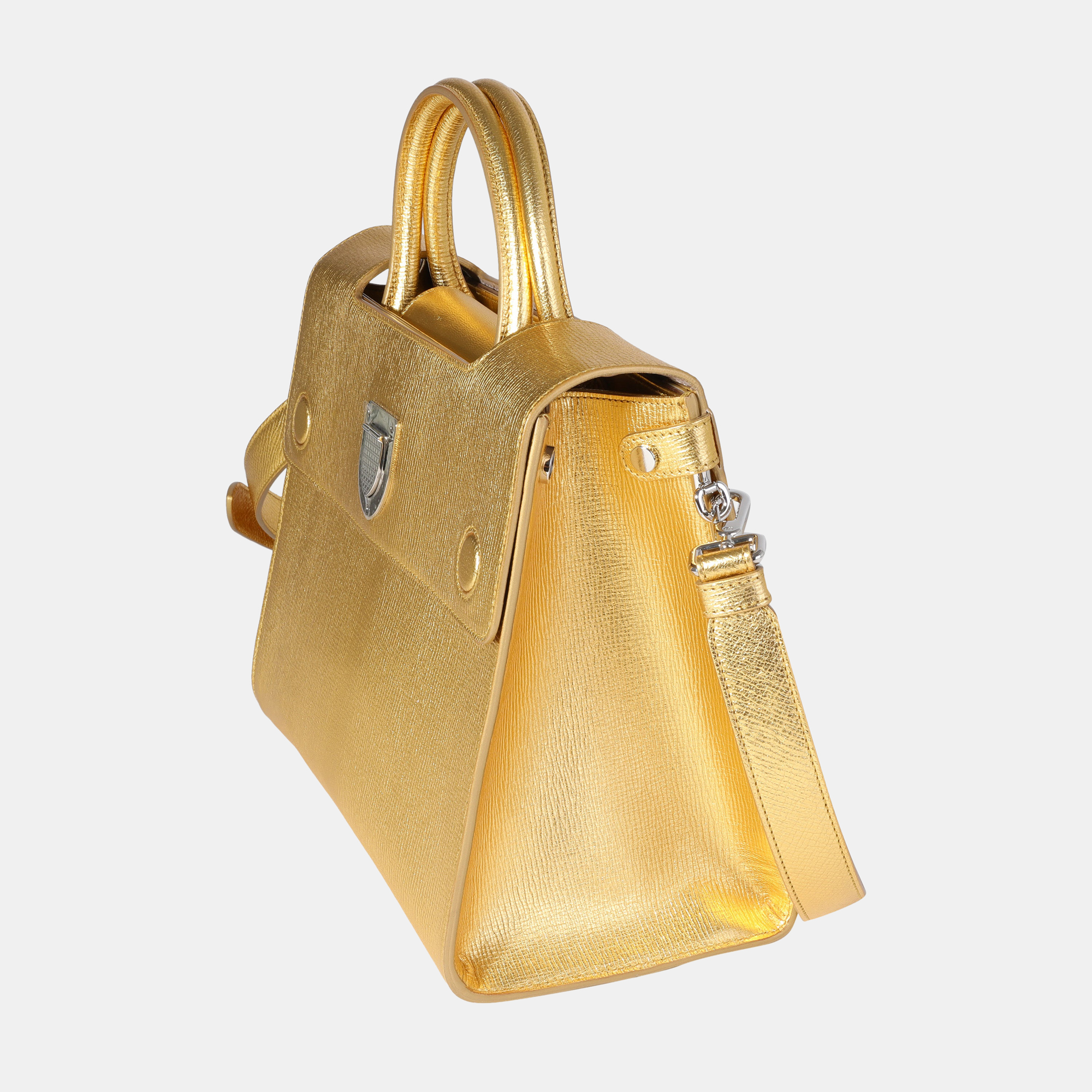 

Dior Radiant Gold Goatskin Medium Diorever Bag