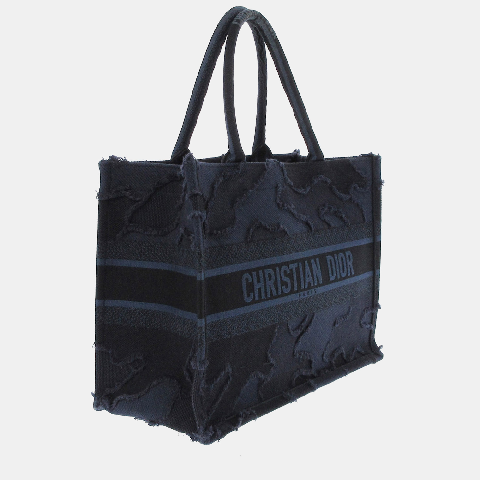 

Dior Blue Camouflage Small Book Tote