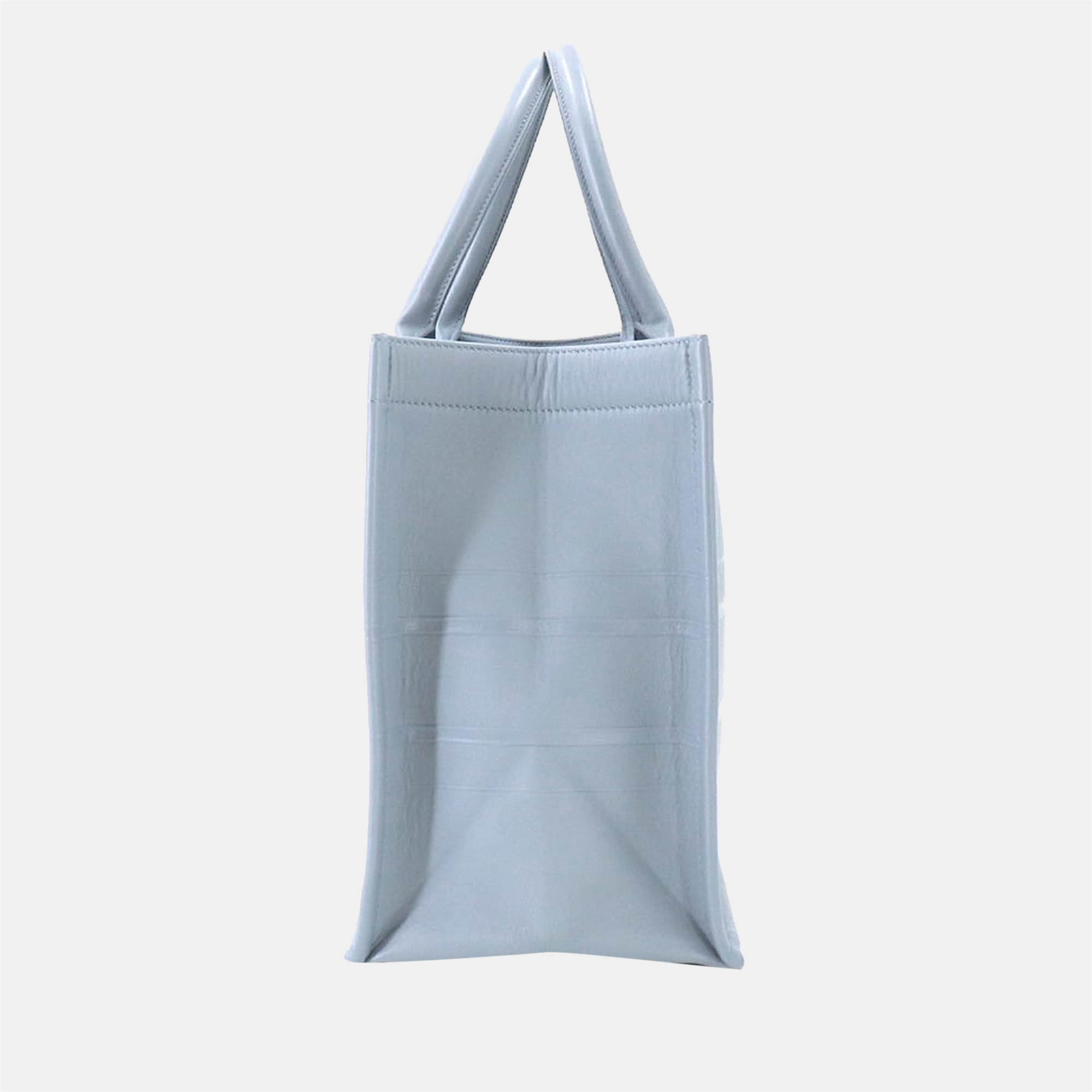 

Dior Grey Embossed Leather Medium Book Tote Bag