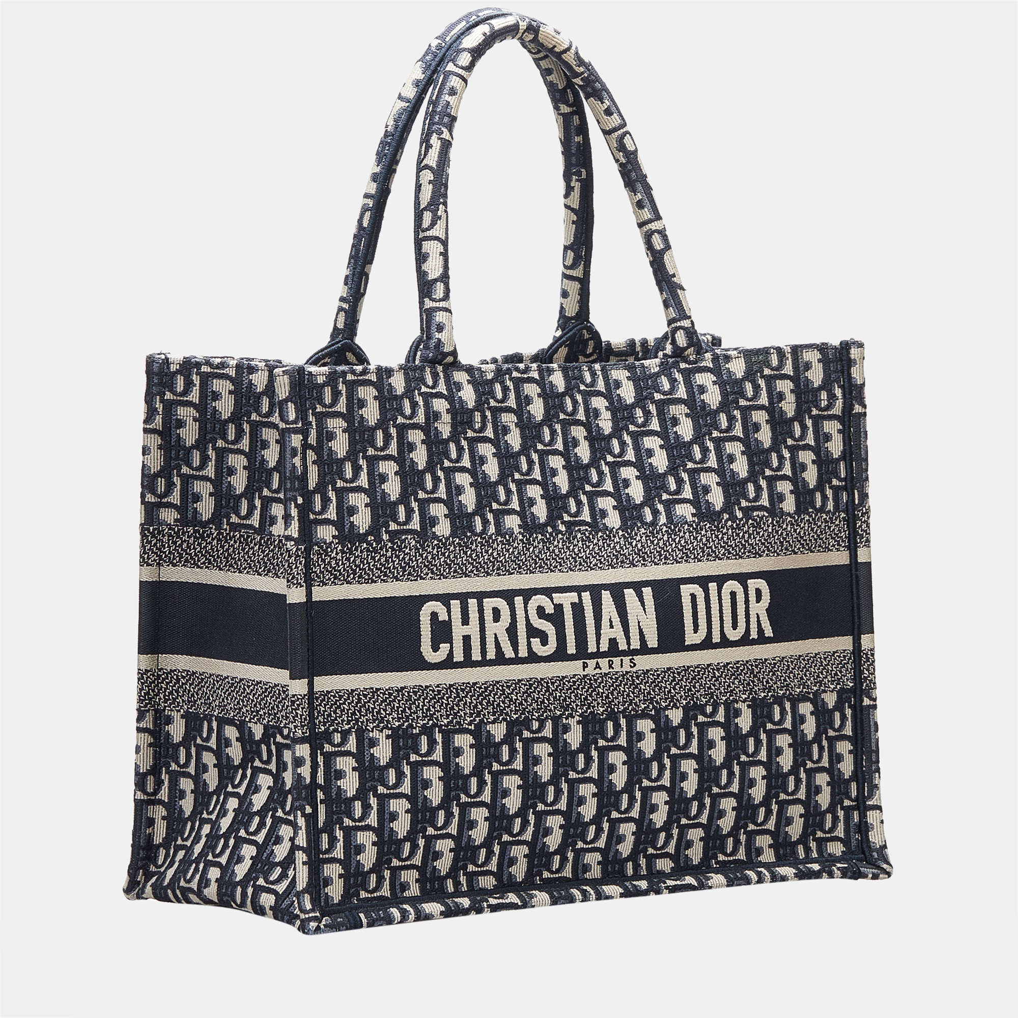 

Dior Blue Oblique Book Tote