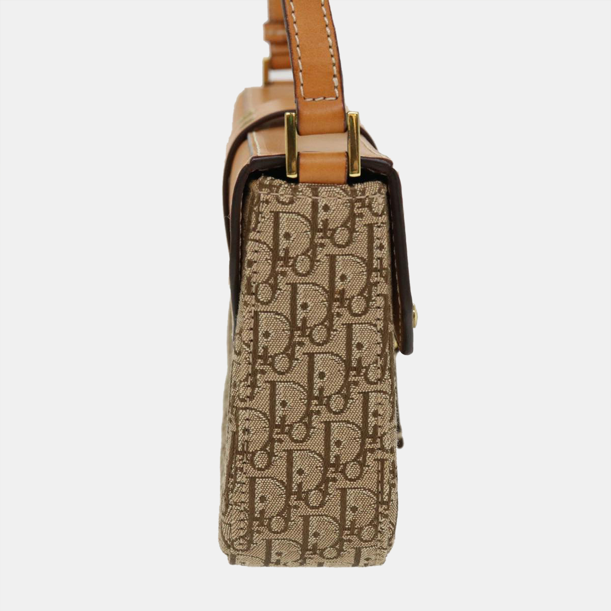 

Dior Beige Canvas and Leather Street Chic Shoulder Bag
