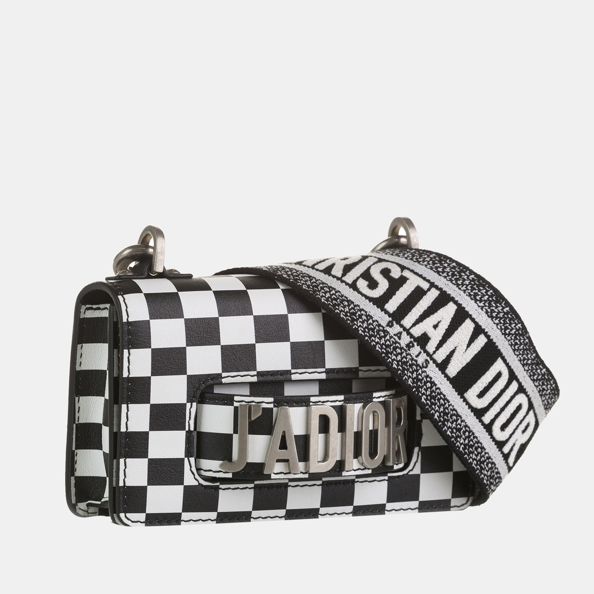 

Dior Black/White Mini Checkered J'Adior Crossbody