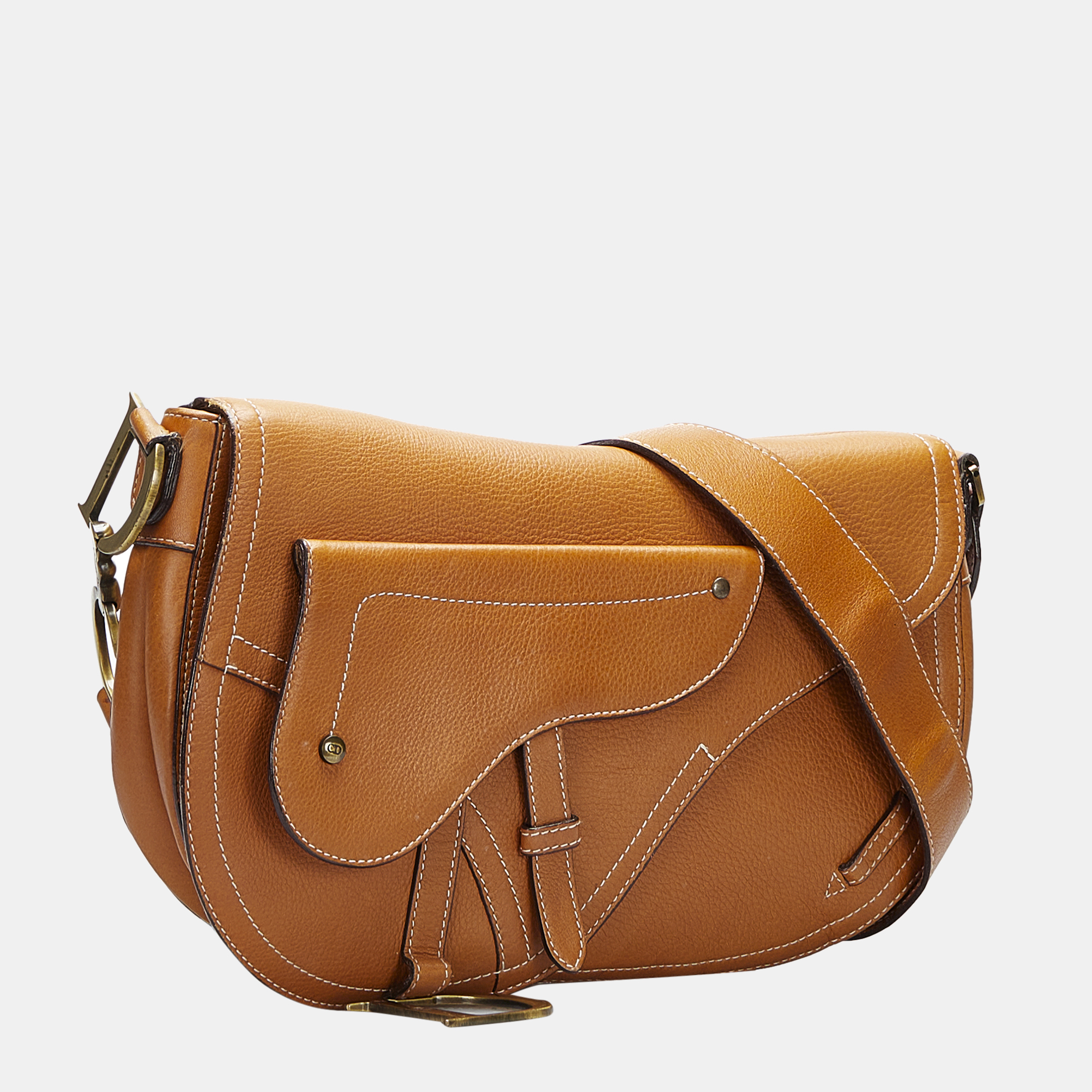 

Dior Brown Saddle Crossbody Bag