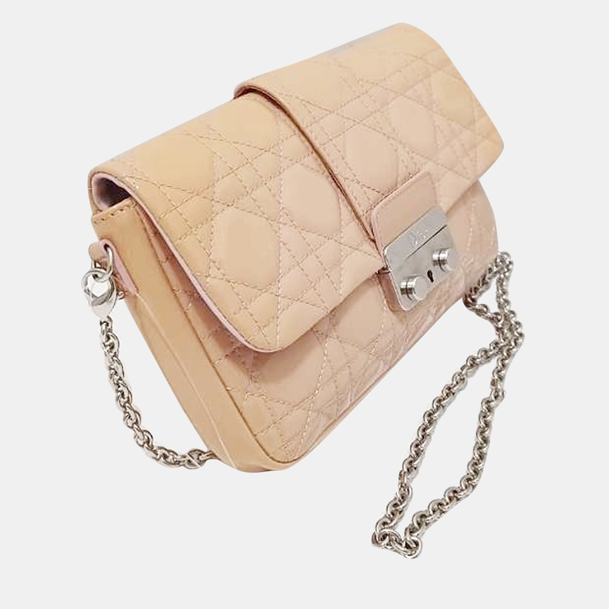 

Dior Beige Leather New Lock Shoulder Bag