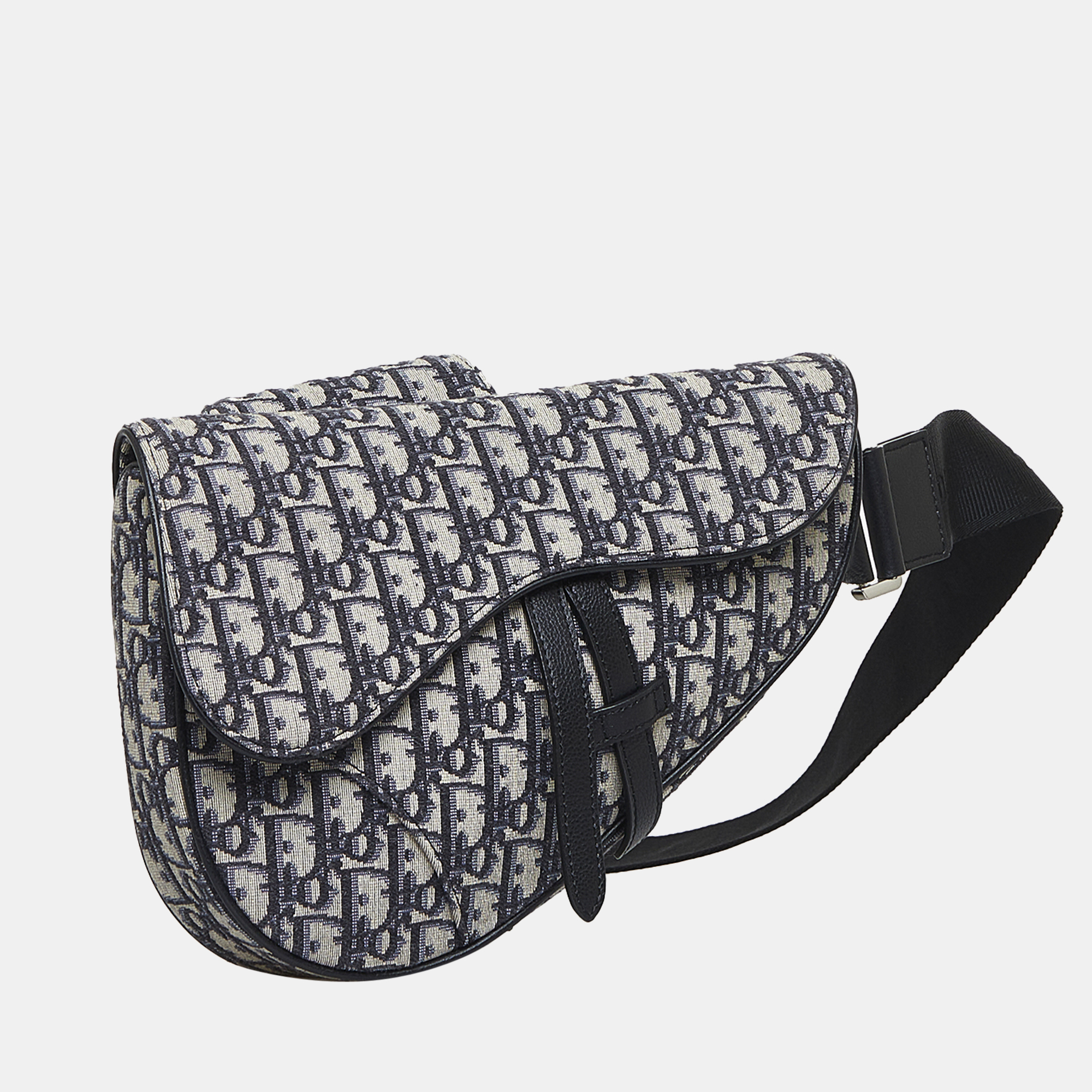 

Dior Blue Oblique Saddle Crossbody Bag