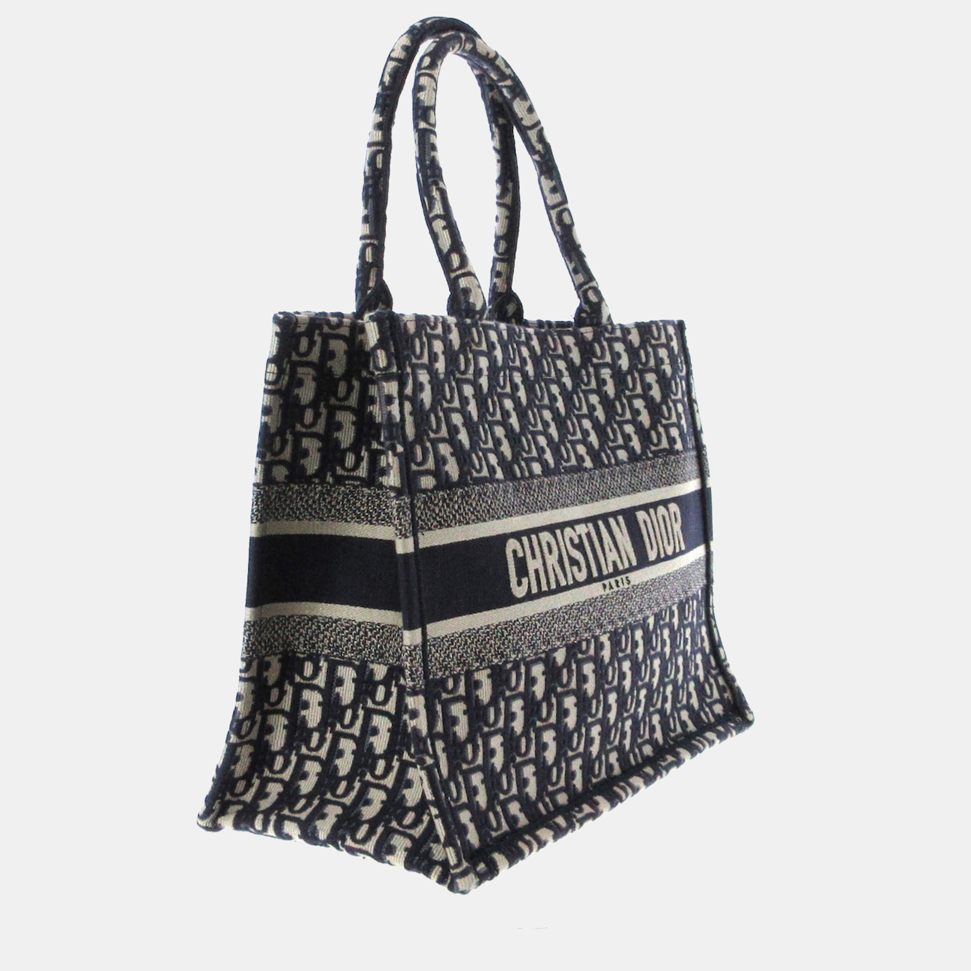

Dior Blue Oblique Book Tote