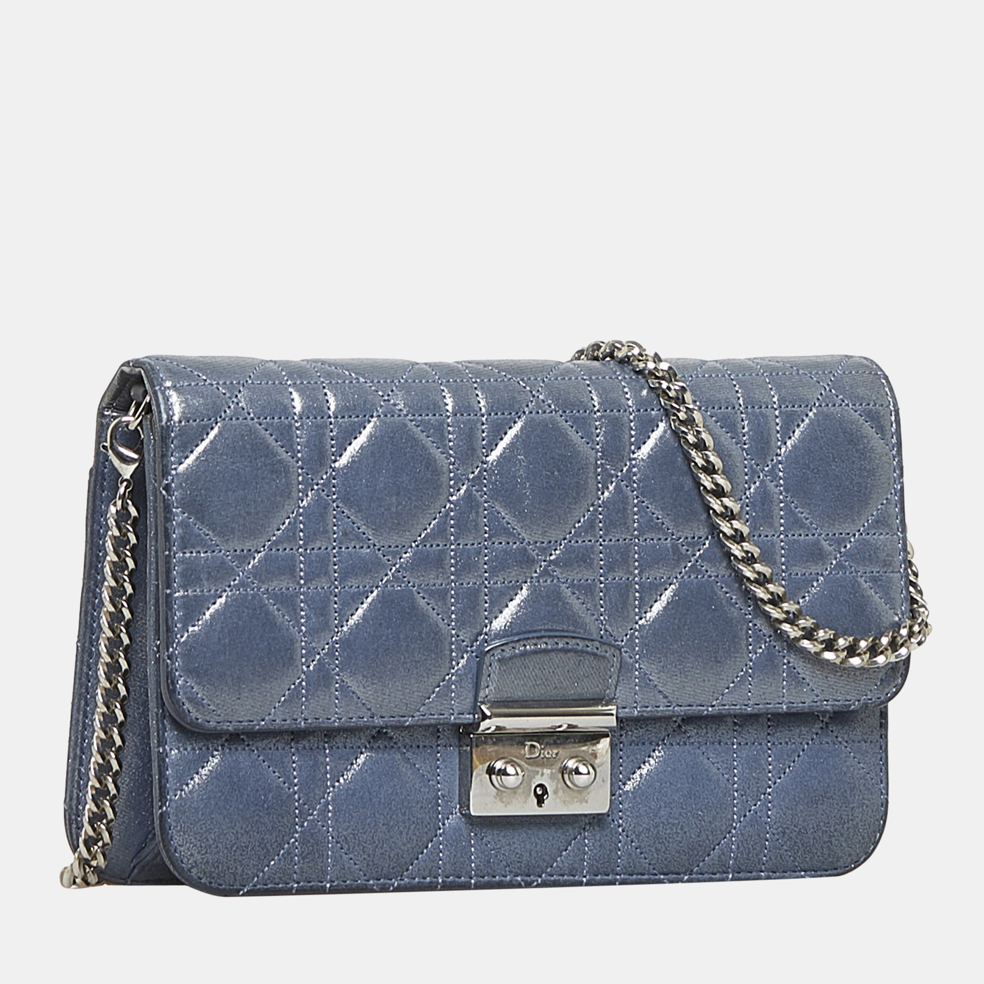 

Dior Blue Cannage Miss Dior Promenade Crossbody