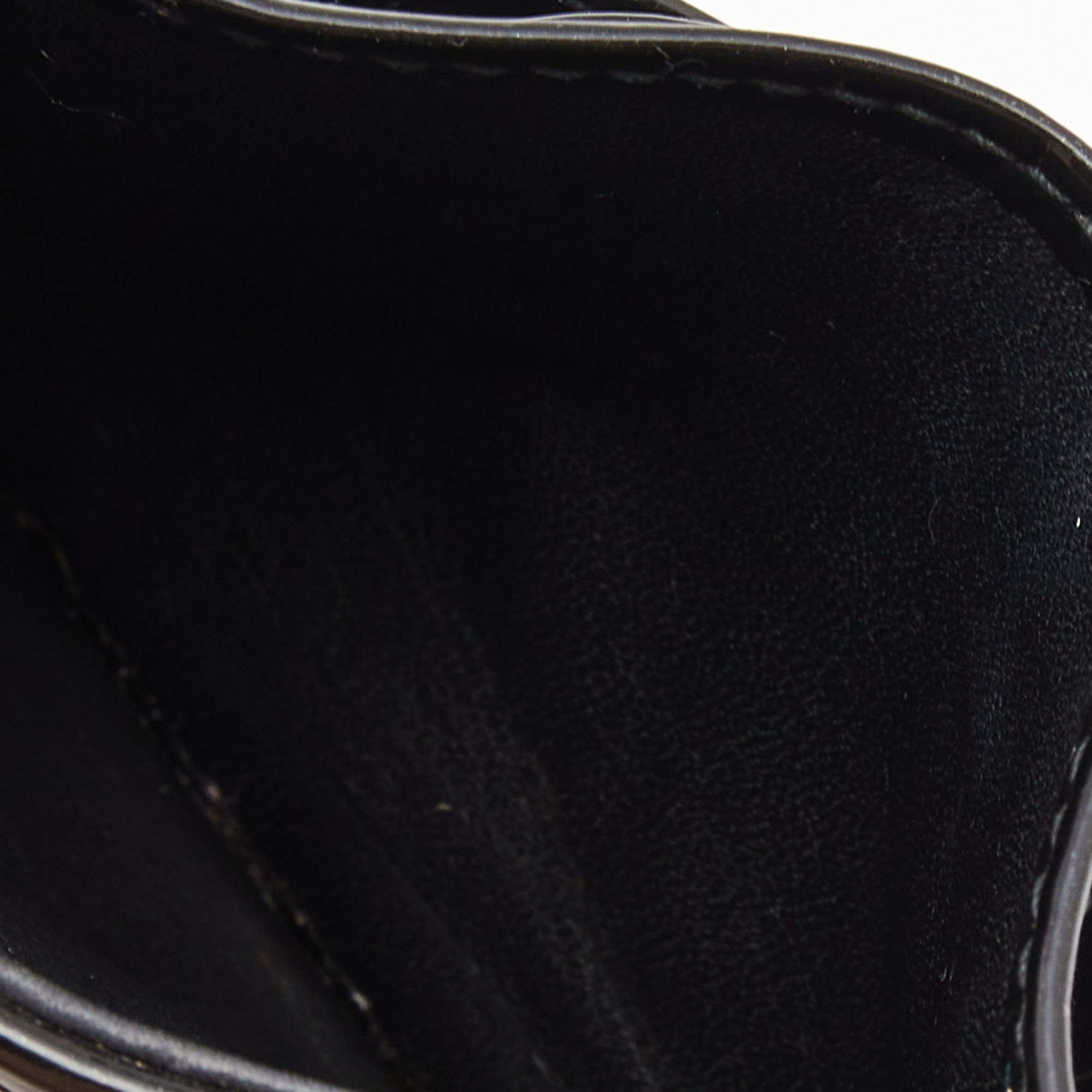 

Dior Black Cannage Patent Leather Lady Dior Card Holder