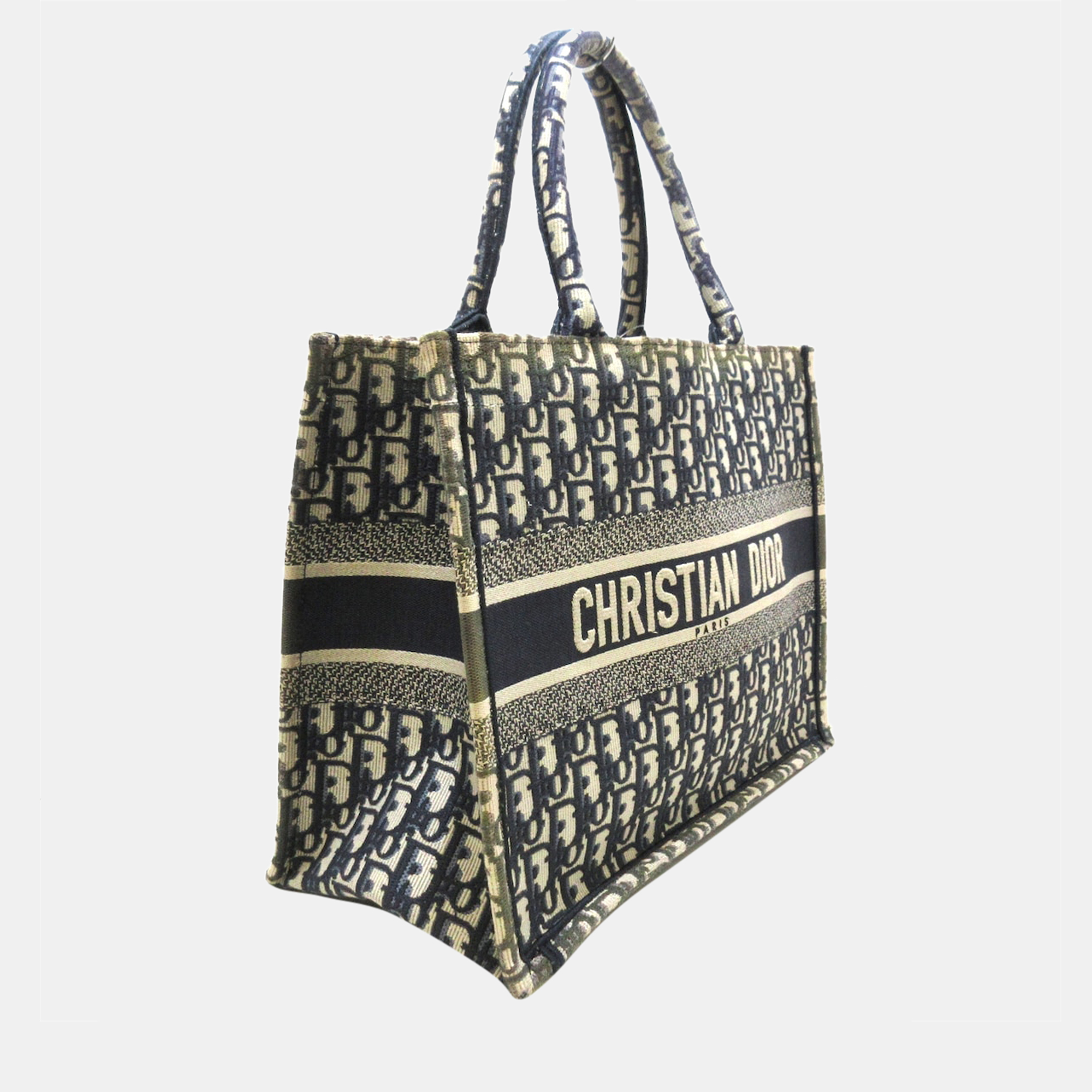 

Dior Navy Oblique Canvas Book Tote tote, Navy blue