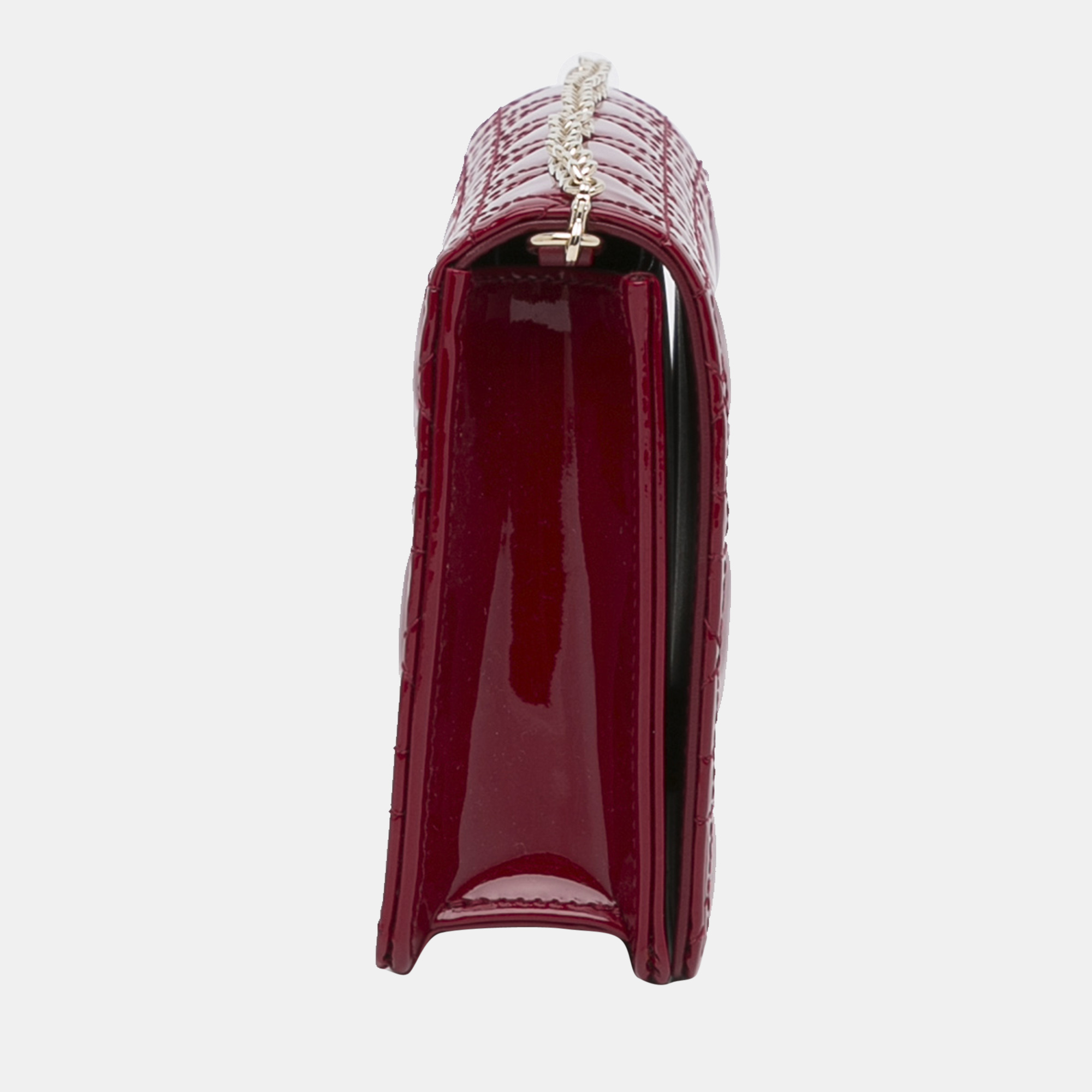 

Dior Red Lady Dior Cannage Wallet On Chain