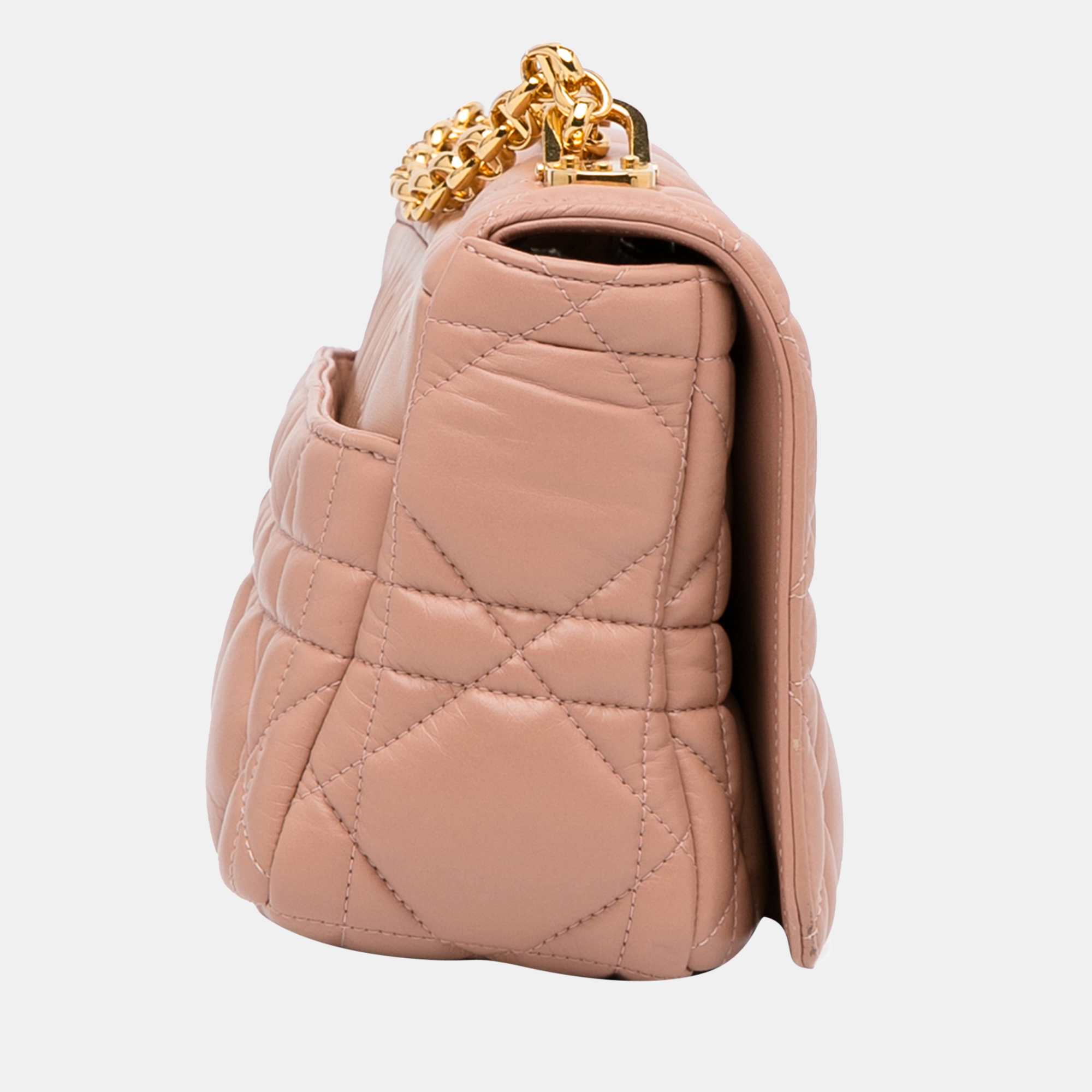 

Dior Pink Medium Cannage Caro