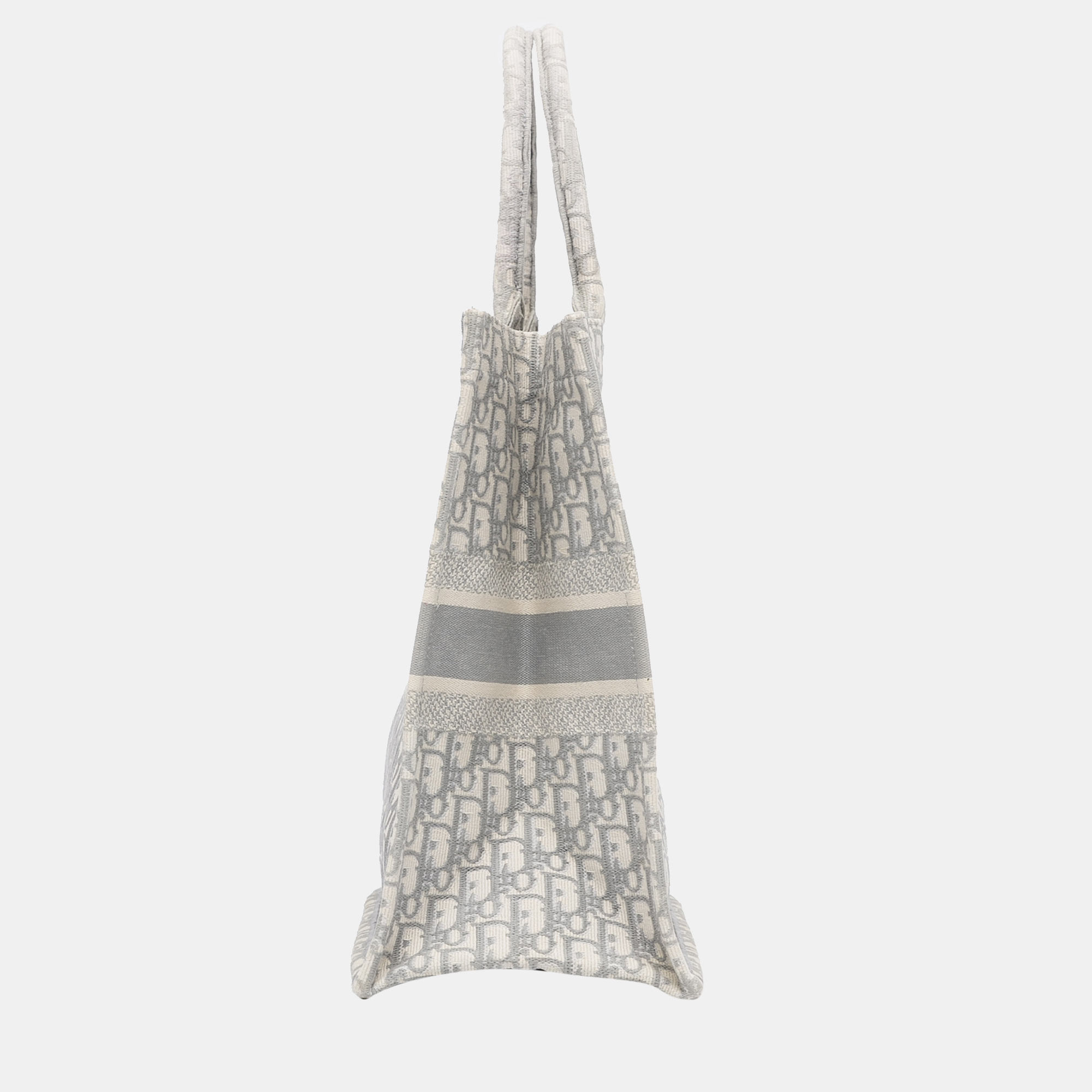

Dior Grey Medium Oblique Book Tote