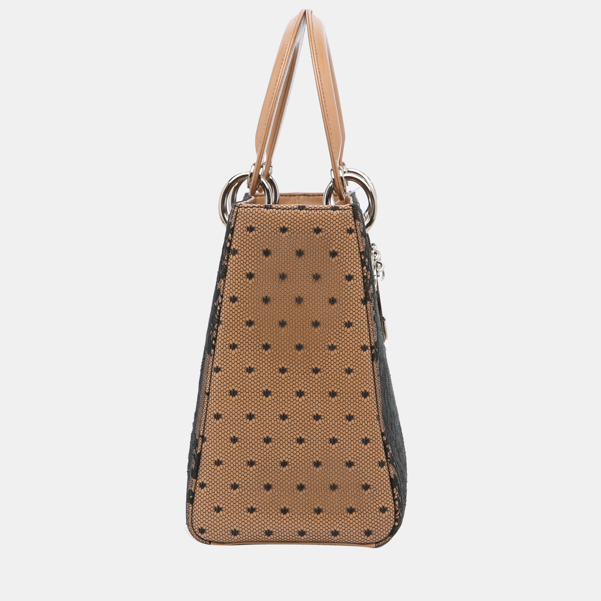 

Dior Brown Medium Lady Dior Satchel