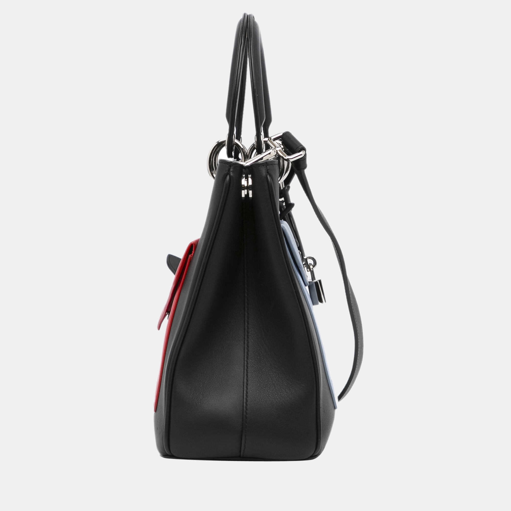 

Dior Black Diorissimo Pocket Satchel