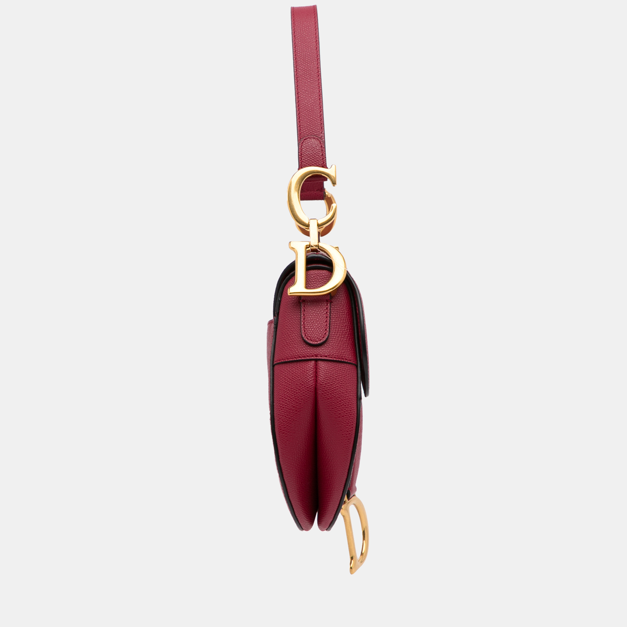 

Dior Red Leather Saddle