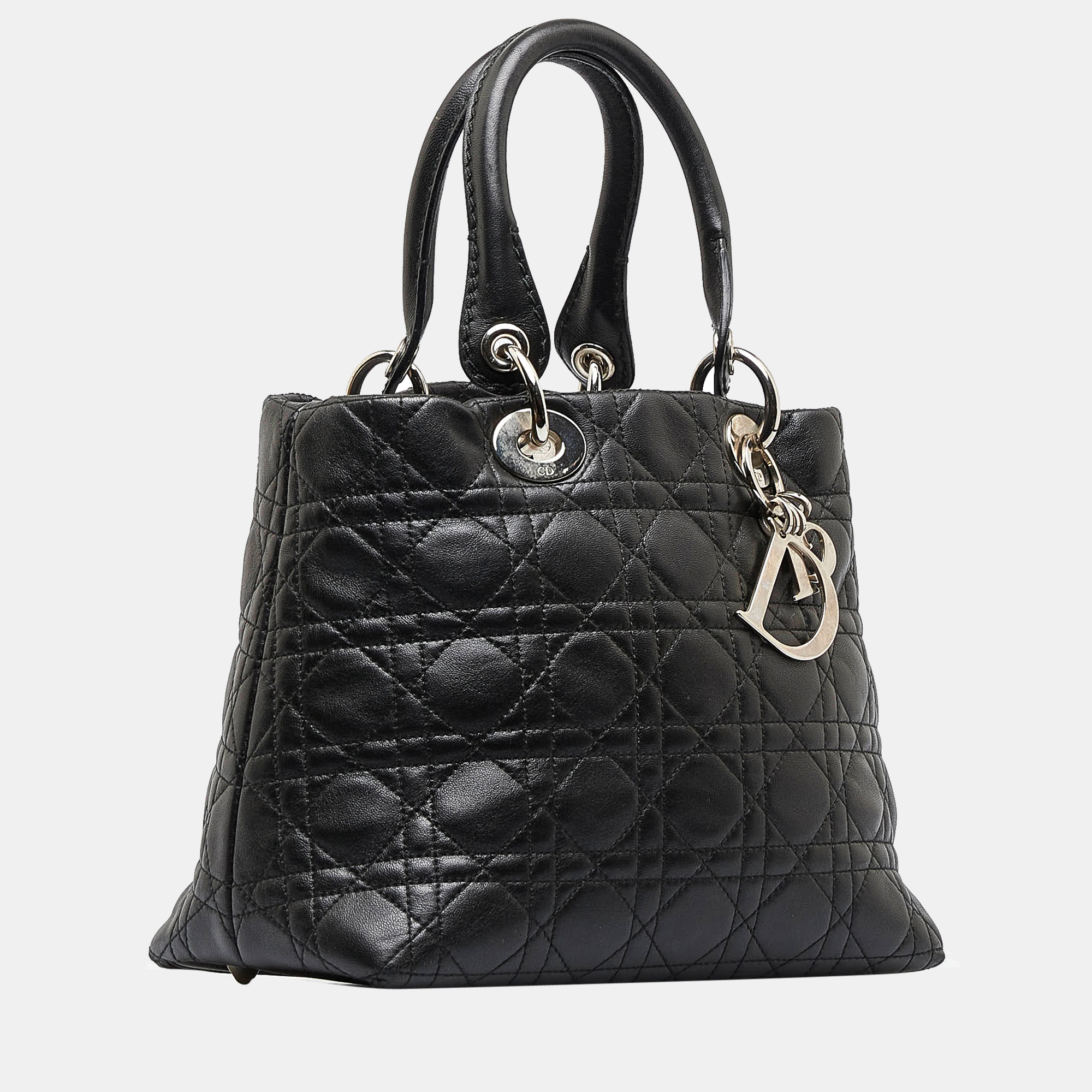 

Dior Black Cannage Lady Dior Soft