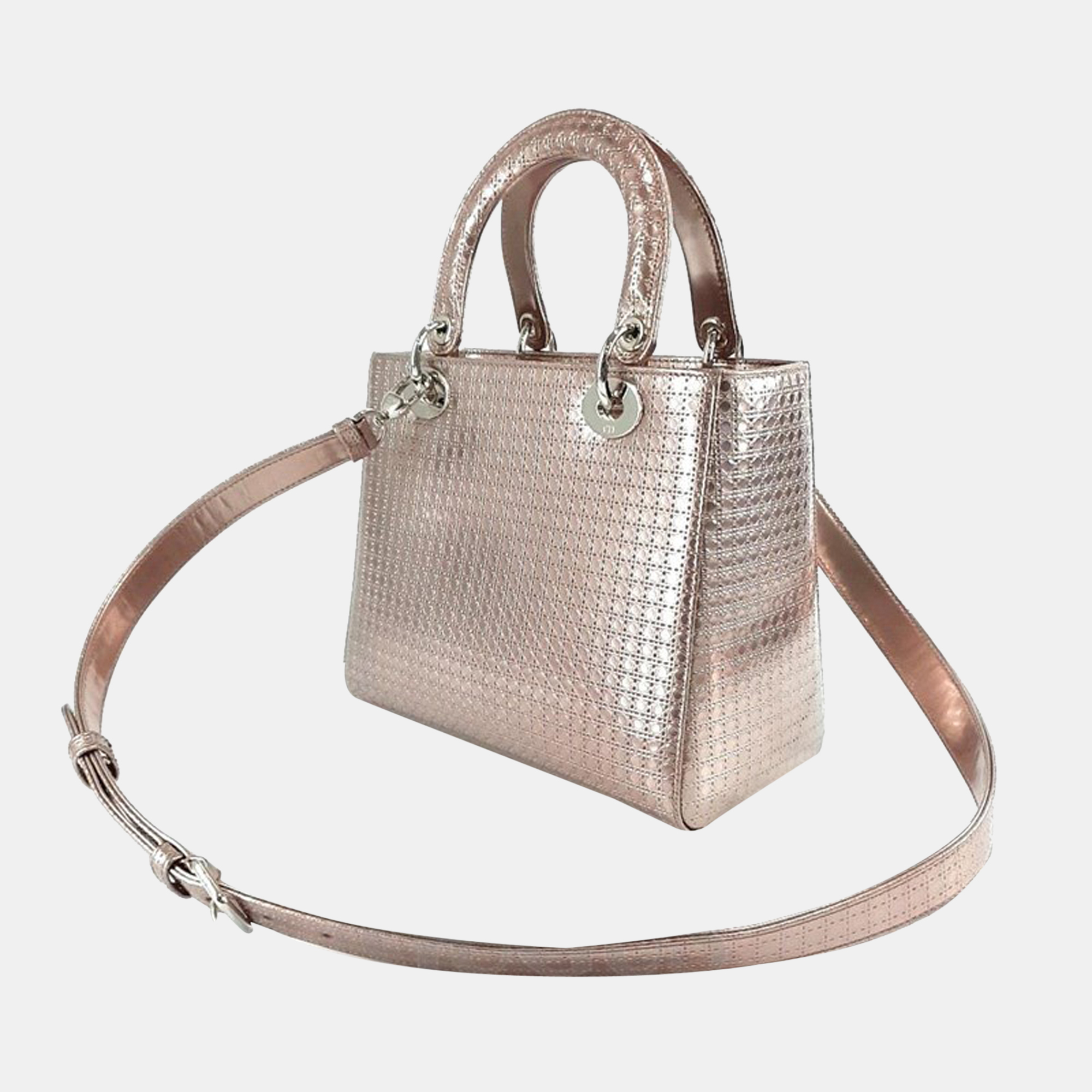 

Dior Lady Dior bag, Metallic