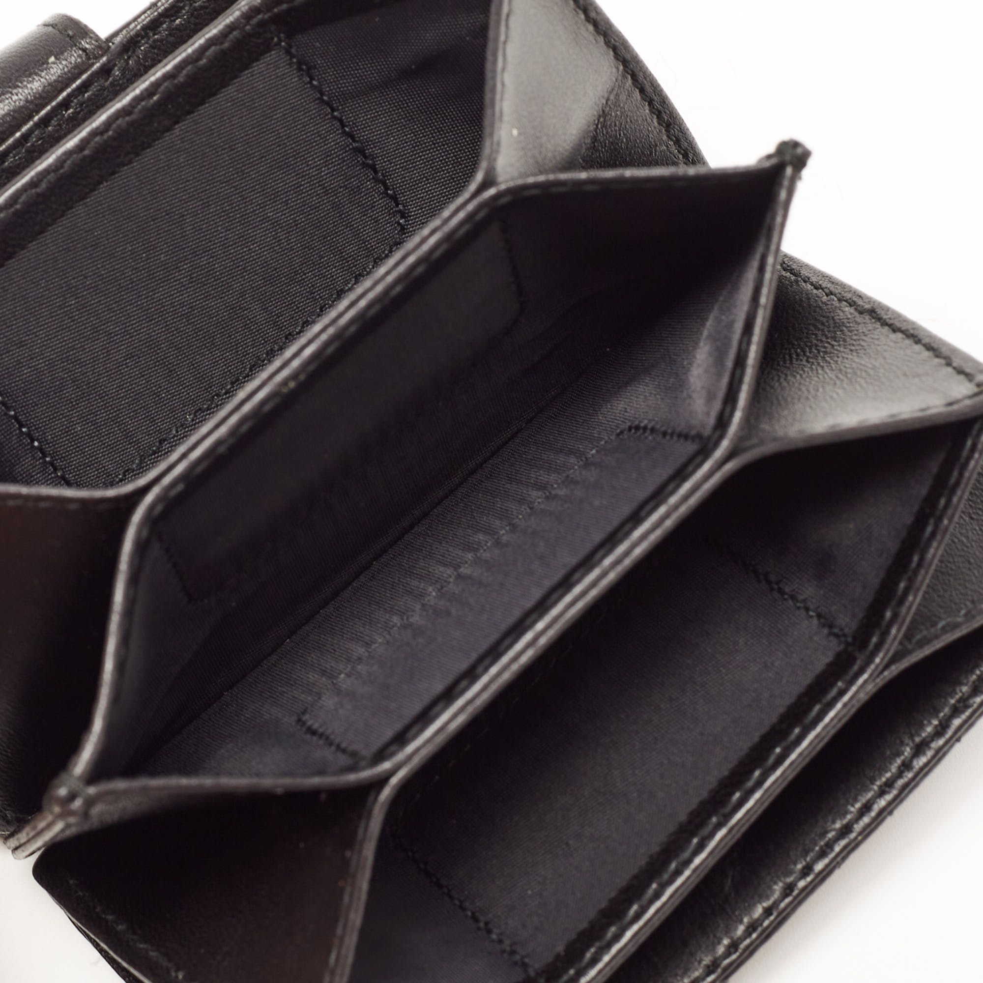 

Dior Black Cannage Leather Lady Dior 5 Gusset Card Holder