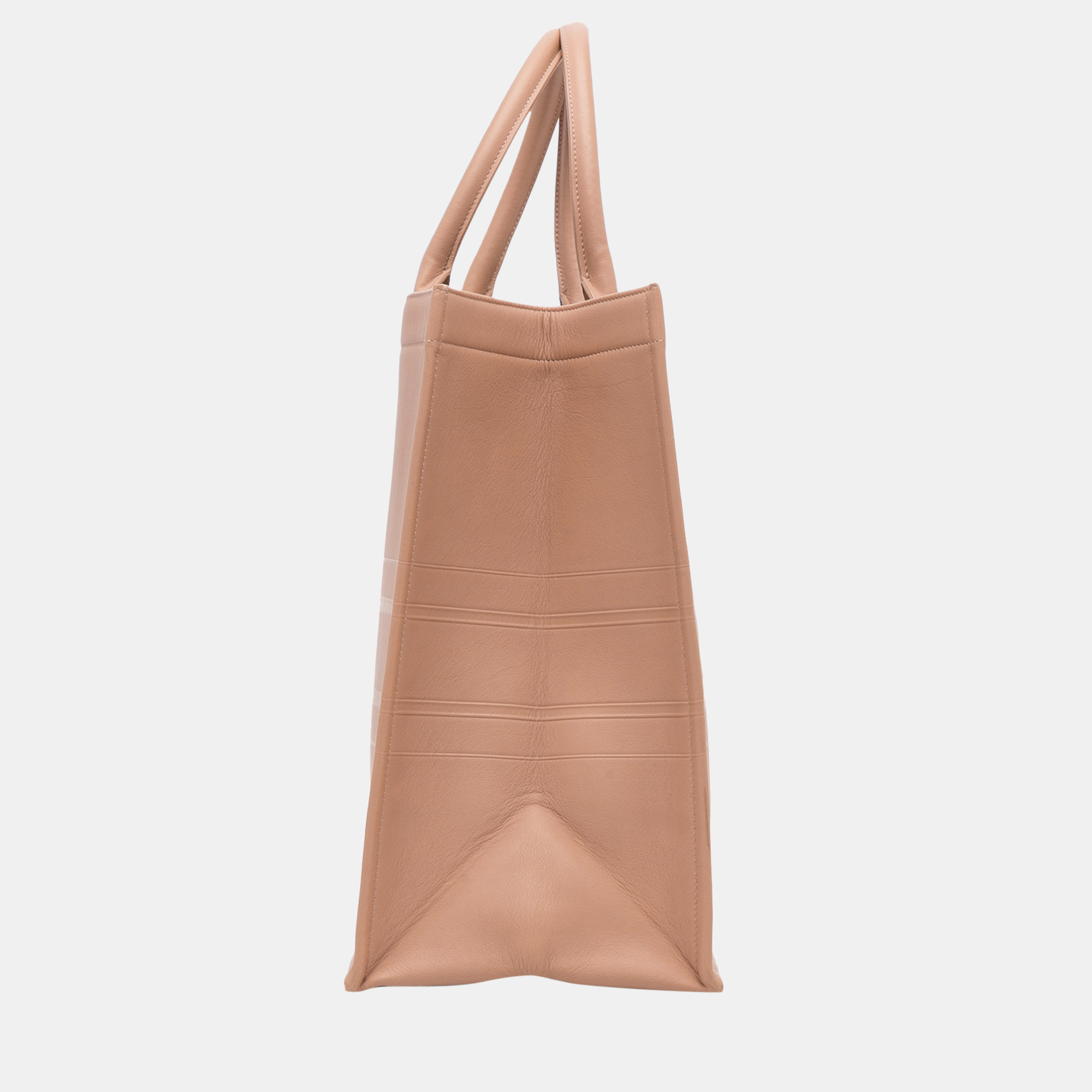 

Dior Brown Large Leather Book Tote