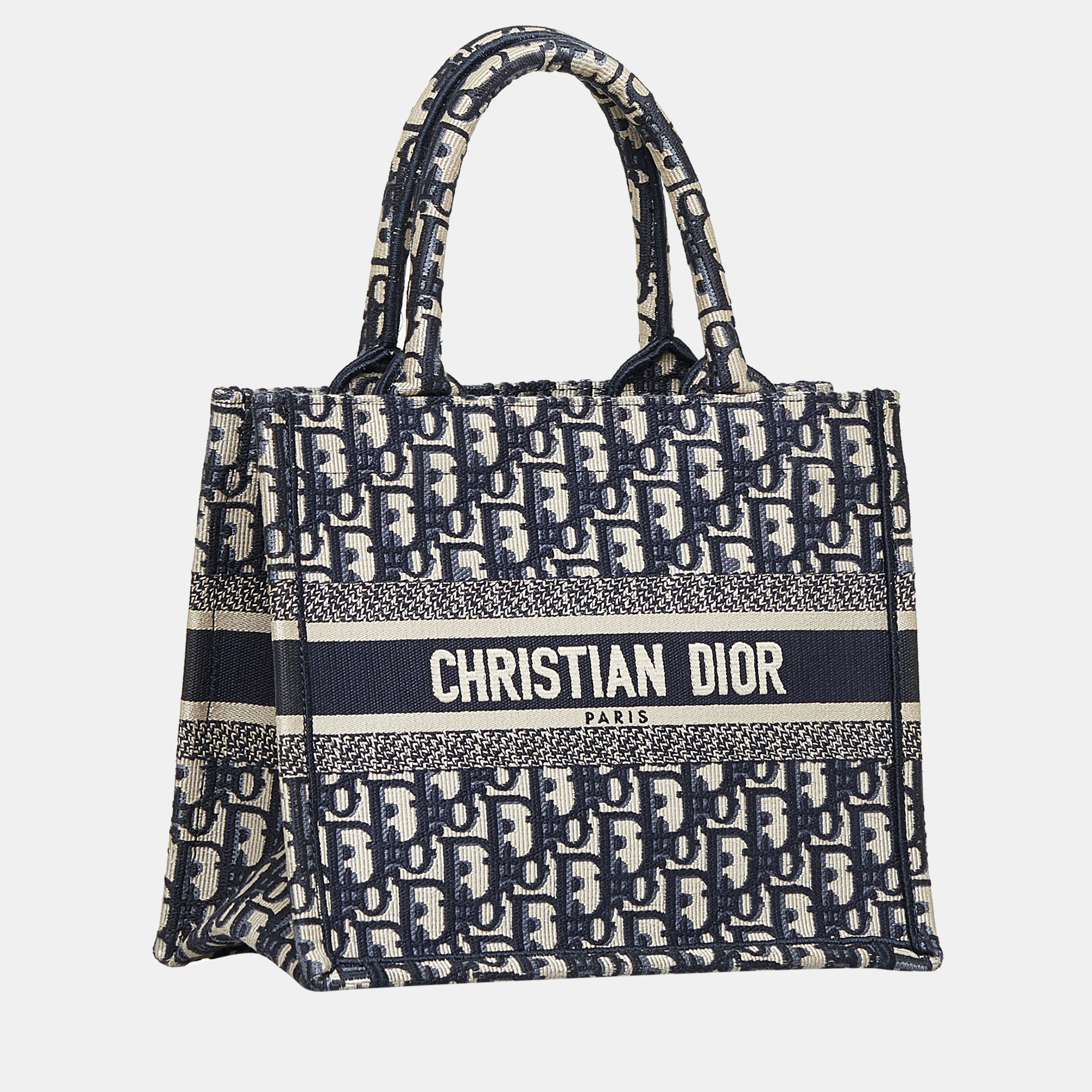 

Dior Blue Small Oblique Book Tote