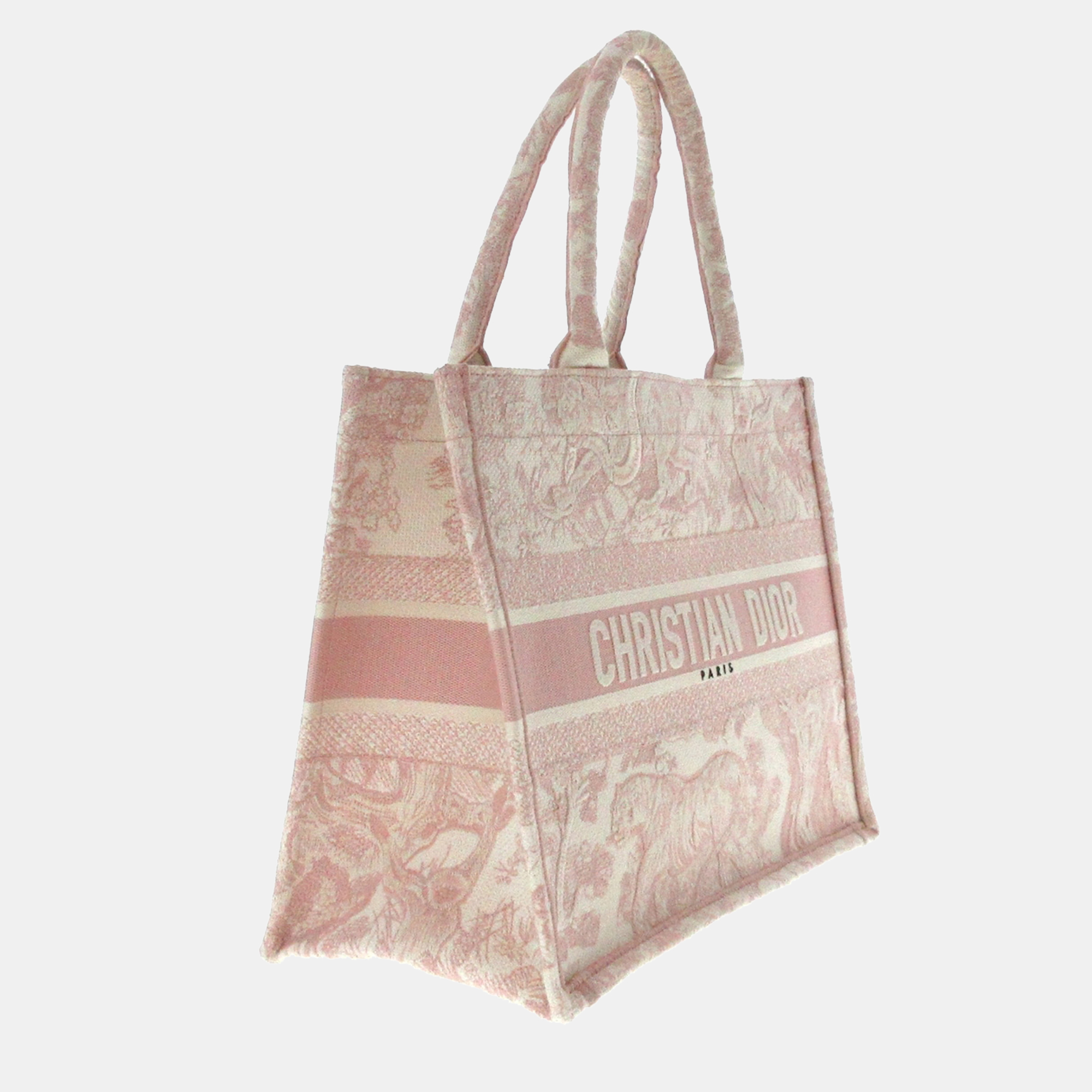 

Dior Medium Toile de Jouy Book Tote, Pink